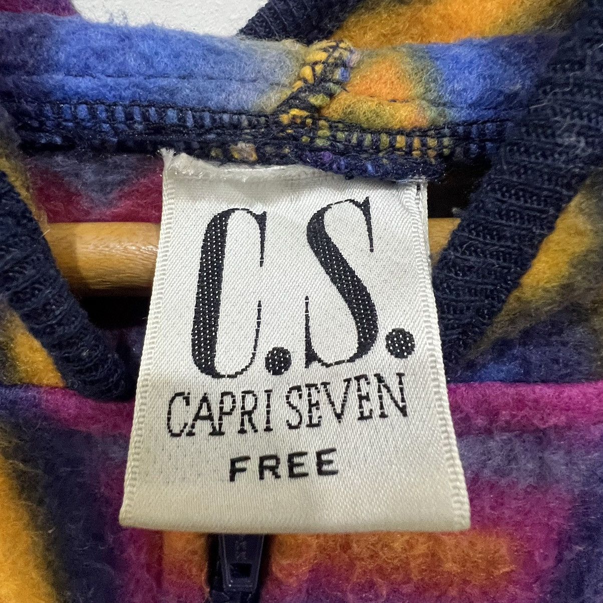 Designer × Vintage Fleece Half Zip x Art Design x Capri Seven Size US XL / EU 56 / 4 - 6 Thumbnail
