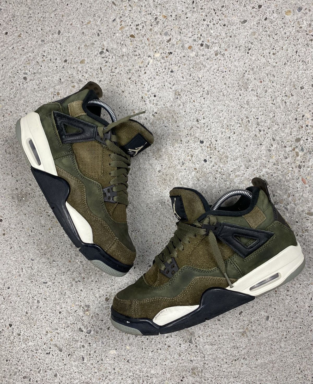 Jordan Brand Jordan sneakers SE olive green military retro vintage Size US 7 / EU 40 - 1 Thumbnail