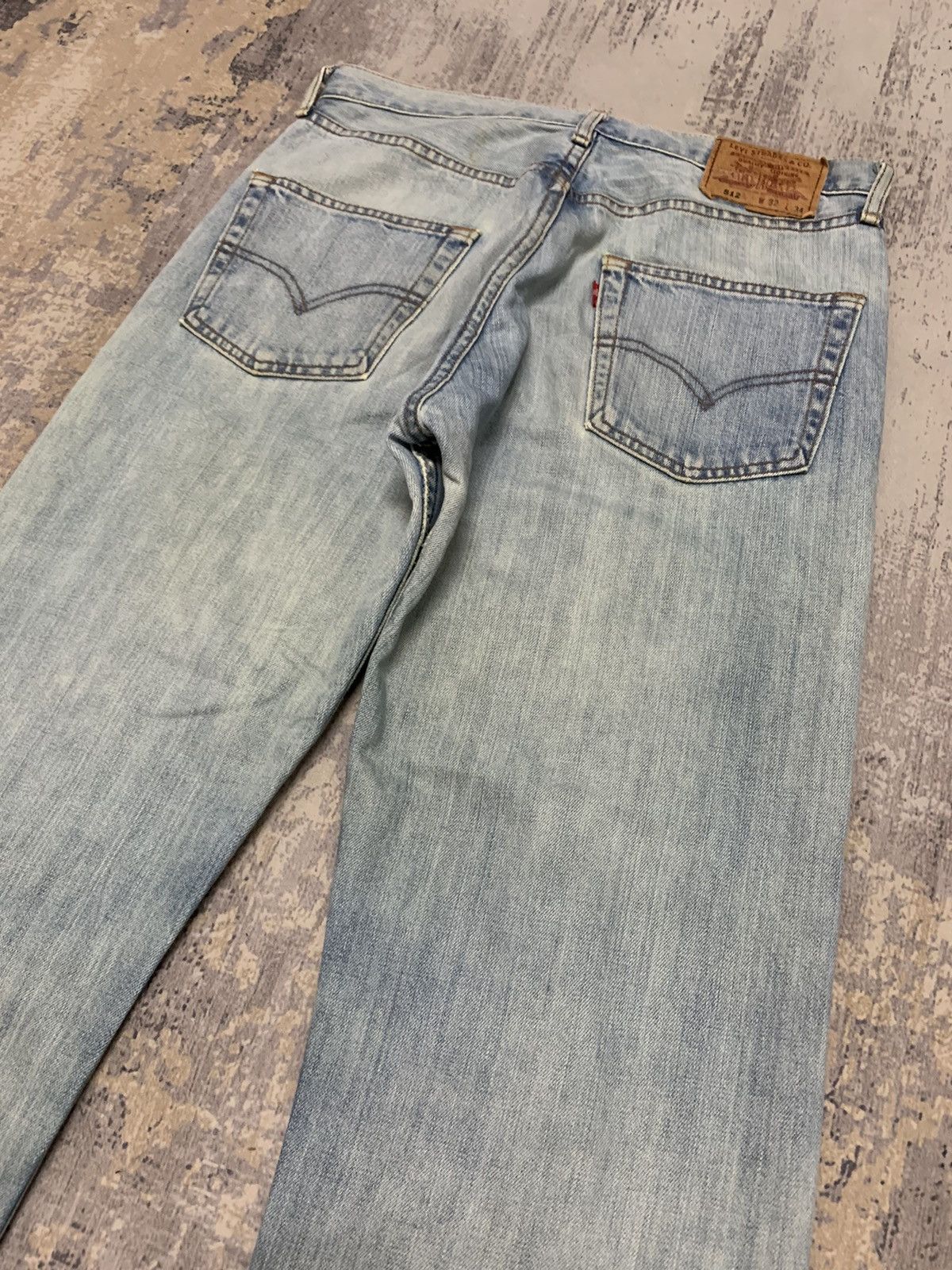 Levi's Vtg 90s Levi’s 512 Faded Distressed Losse Fit Jeans Size US 32 / EU 48 - 11 Thumbnail