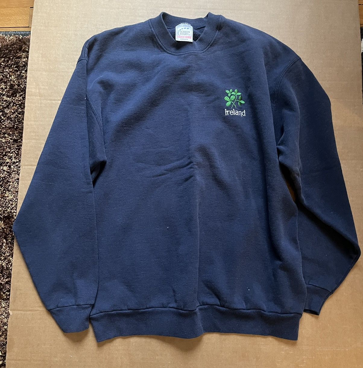 Vintage Vintage Ireland Crew Neck Size US XL / EU 56 / 4 - 1 Thumbnail
