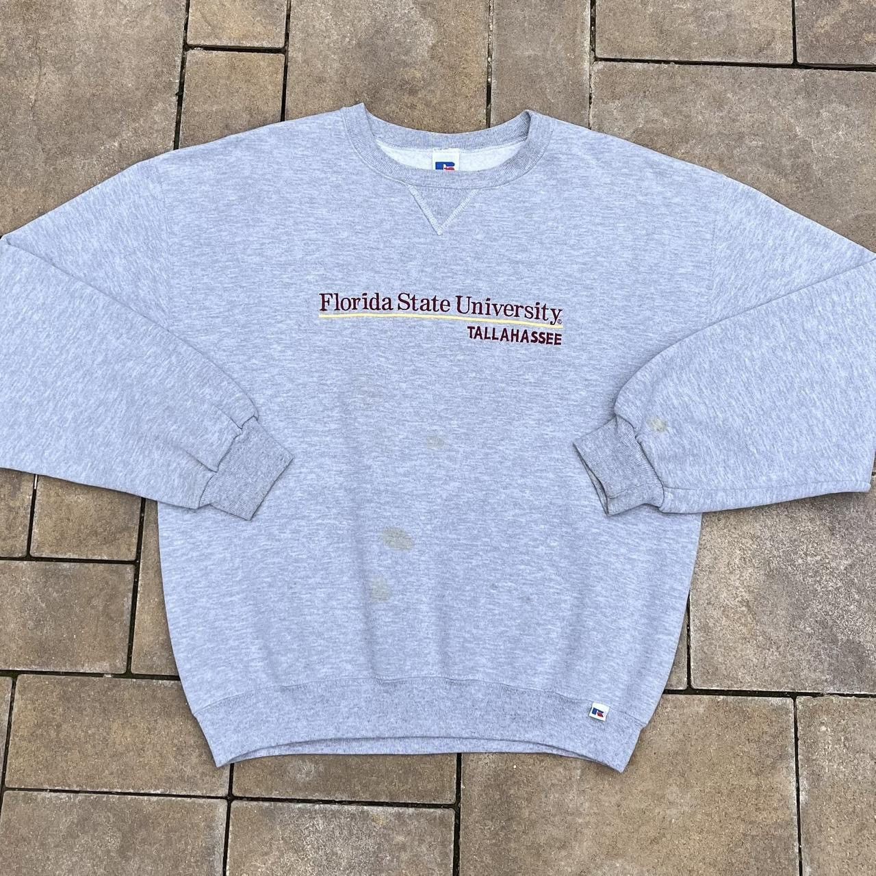 Russell Athletic × Vintage Vintage Russell Florida State University Crewneck Sweatshirt Size US L / EU 52-54 / 3 - 1 Thumbnail