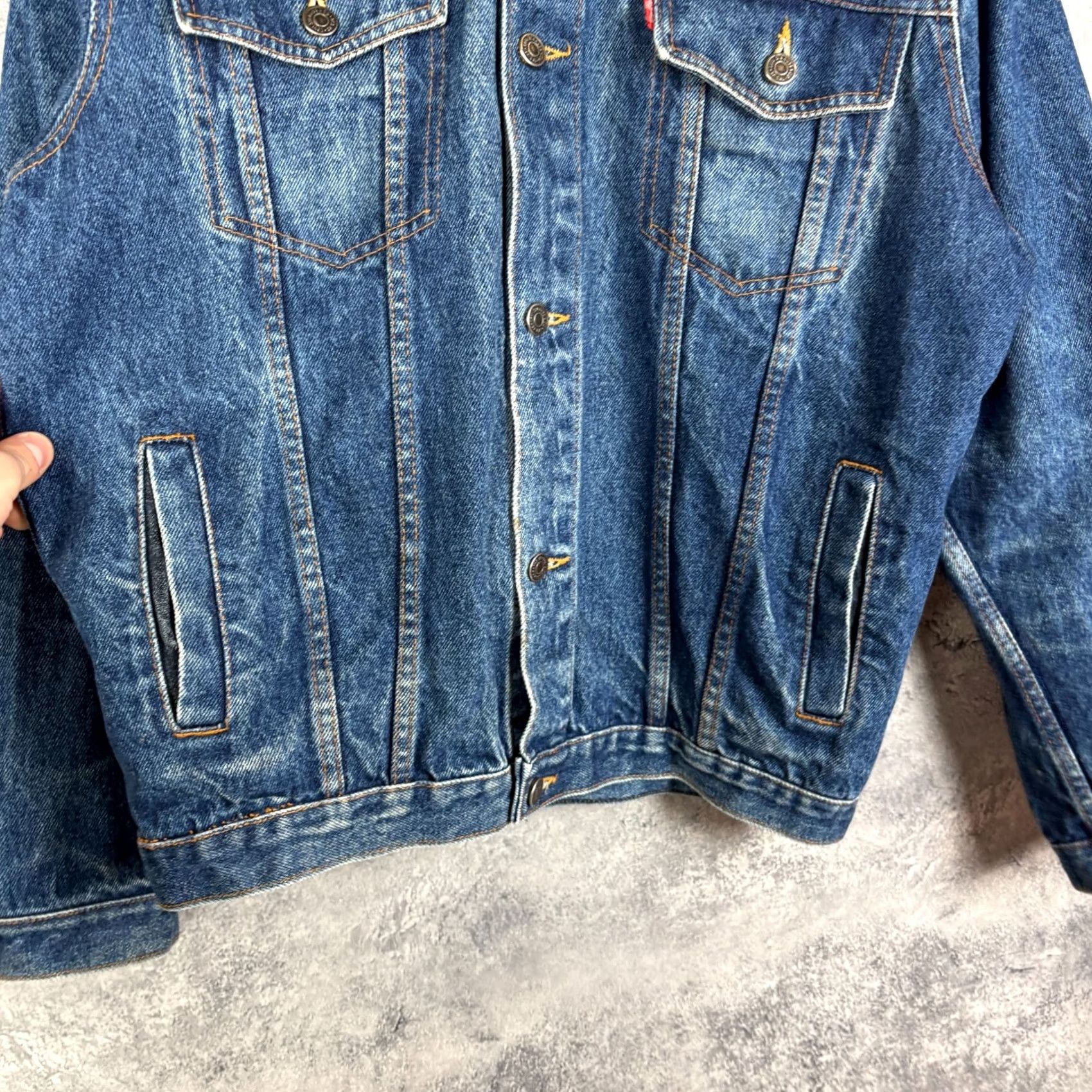 Levi's Levi's Denim Jacket Blue Cotton Size S Men’s Vintage Jacket Size US S / EU 44-46 / 1 - 7 Thumbnail