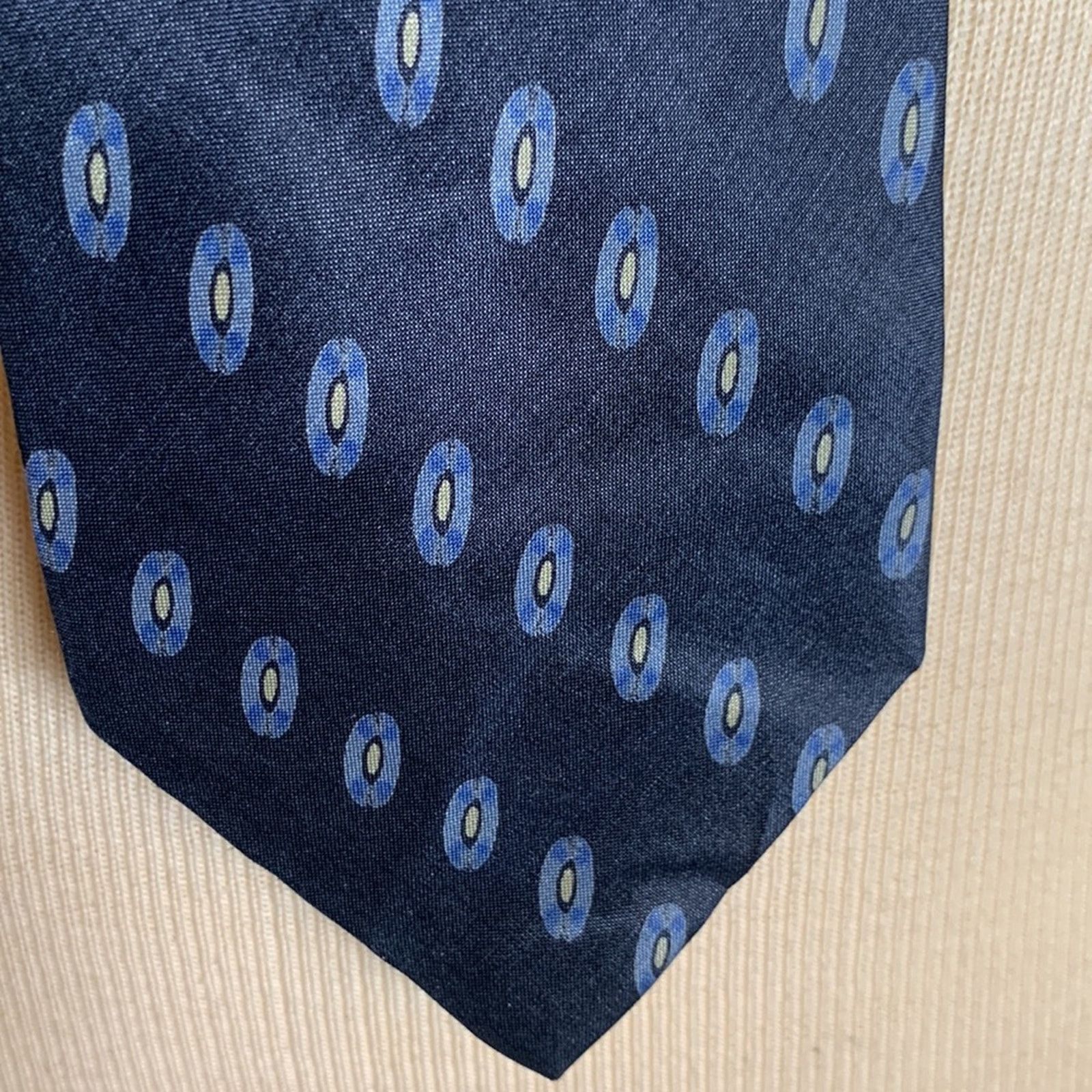 TED LAPIDUS Ted Lapidus Paris Cravatte abstract modernist 100% silk tie Size ONE SIZE - 6 Thumbnail