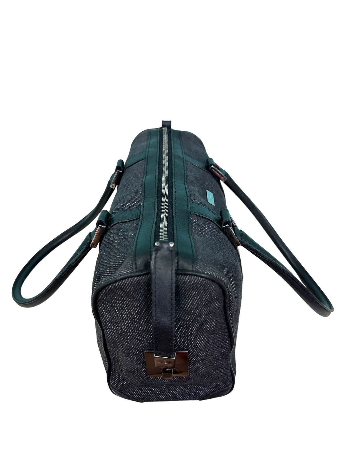 Gucci AUTHENTIC GUCCI MINI DENIM BOSTON BAG Size ONE SIZE - 12 Thumbnail