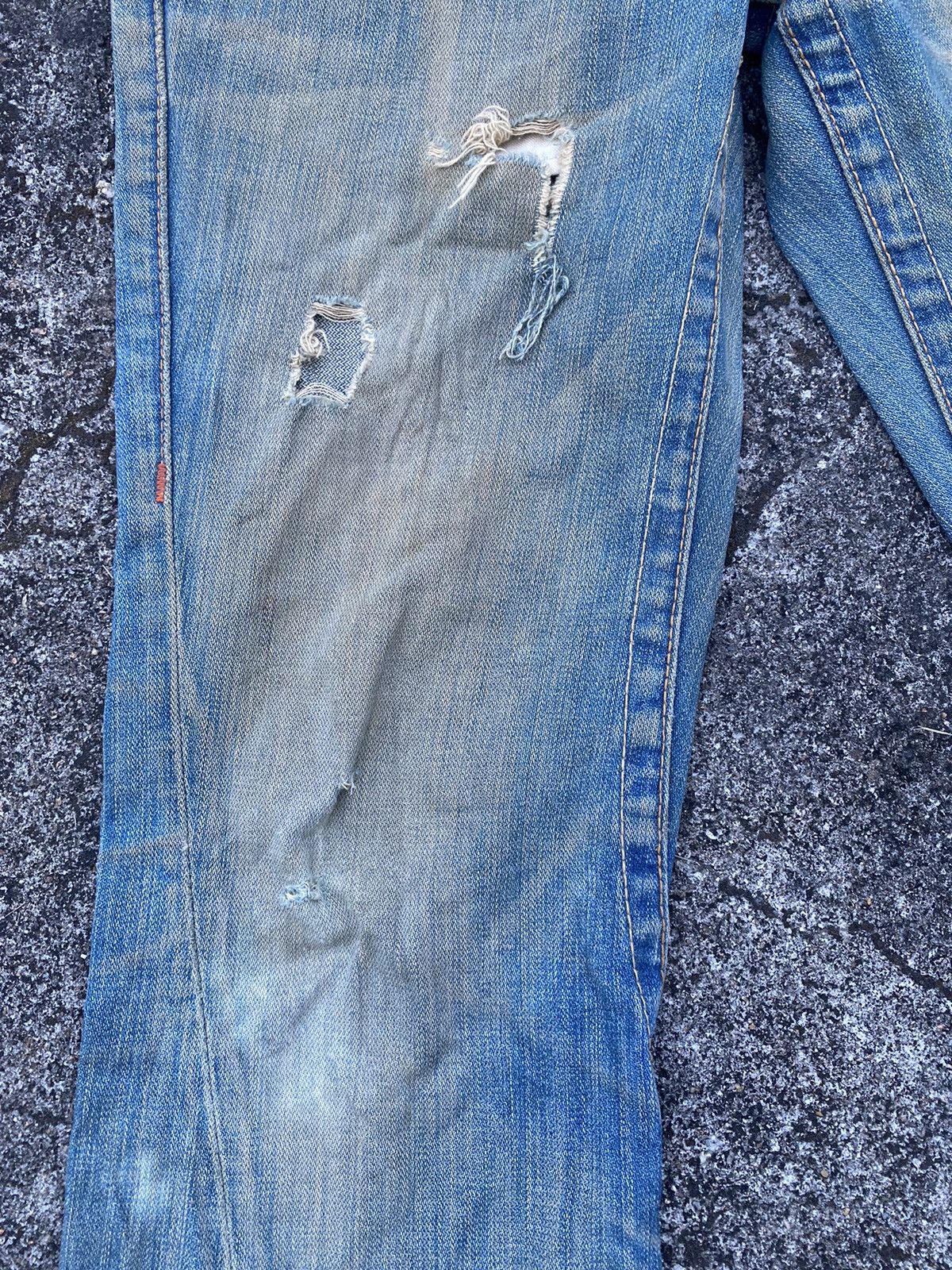 True Religion True Religion Dirty Rusty Distressed Denim Size US 30 / EU 46 - 7 Thumbnail
