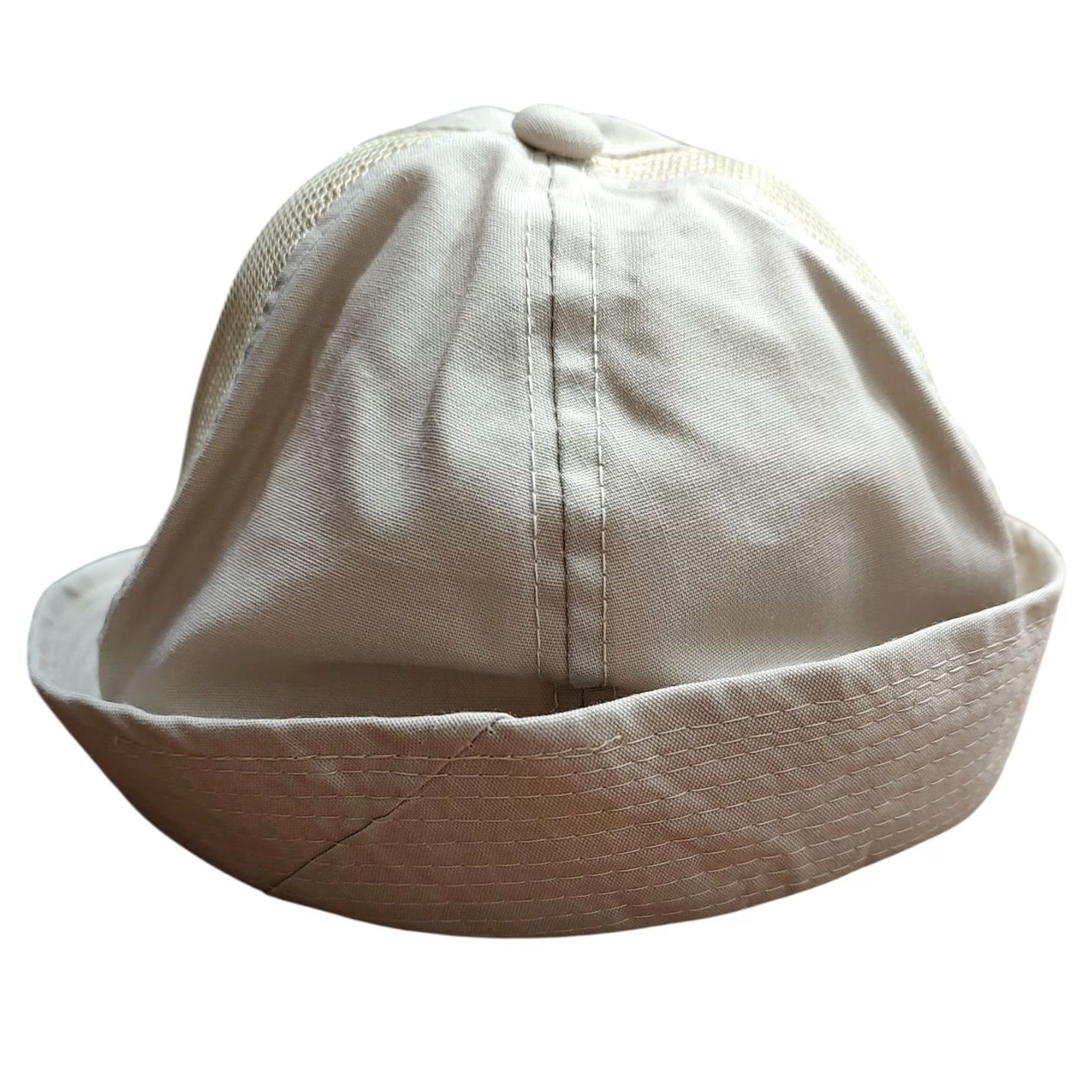 Vintage Karisma Bucket Hat M Beige Outdoor Fish Golf Fishing Summer Unisex Adults Size ONE SIZE - 4 Thumbnail