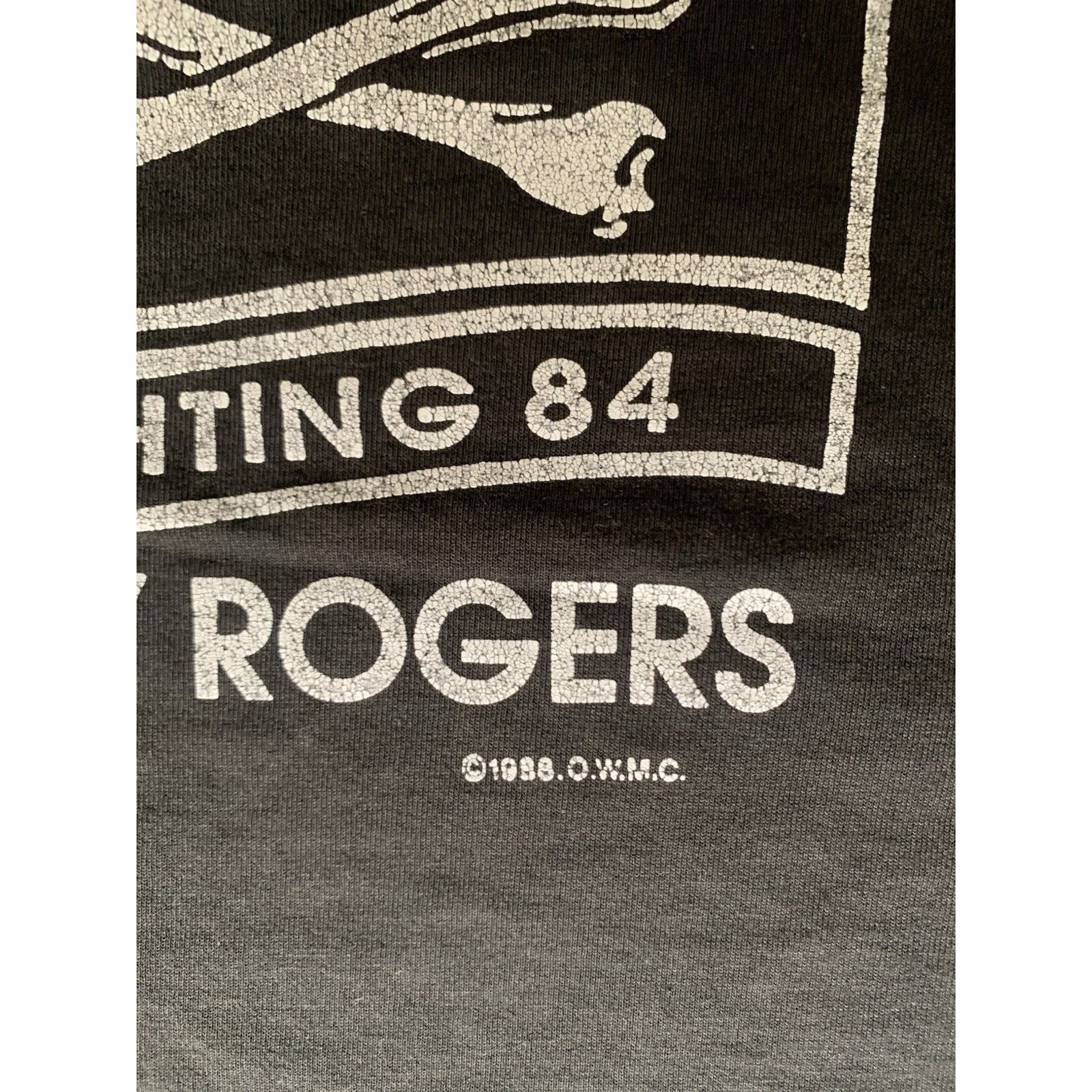 Fruit Of The Loom Vintage 1988 Carrier Wing 8 Tee Size Large Size US L / EU 52-54 / 3 - 6 Thumbnail