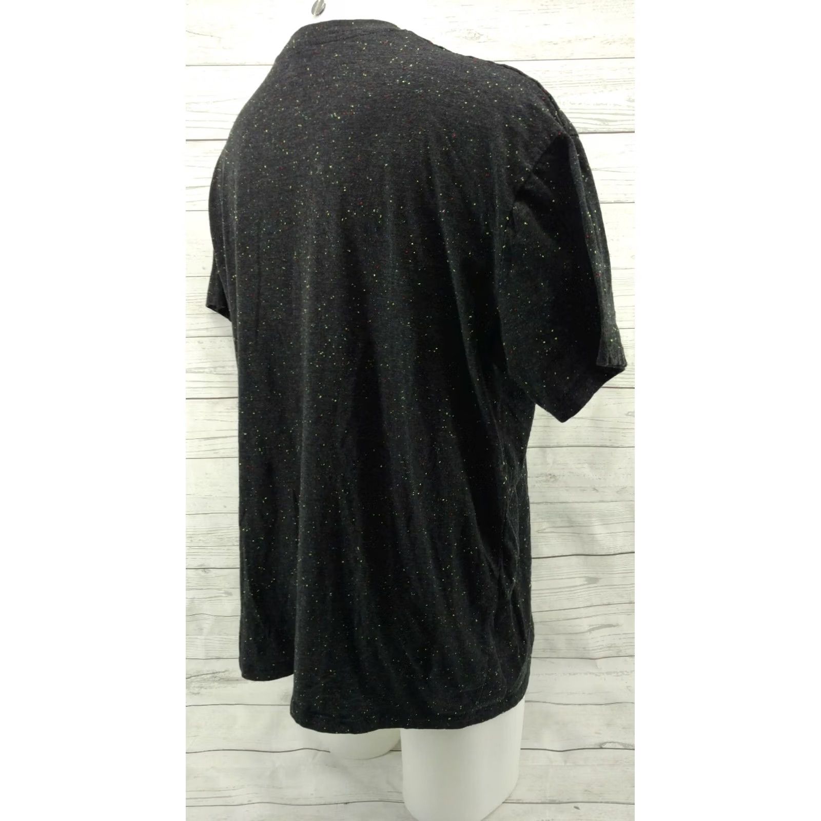 Vintage Space Jam Tune Squad Black Confetti Texture Shirt 3XL Mens Shirt Graphic Tee Space Jam Style 90s Concert theme Size US XXL / EU 58 / 5 - 6 Thumbnail