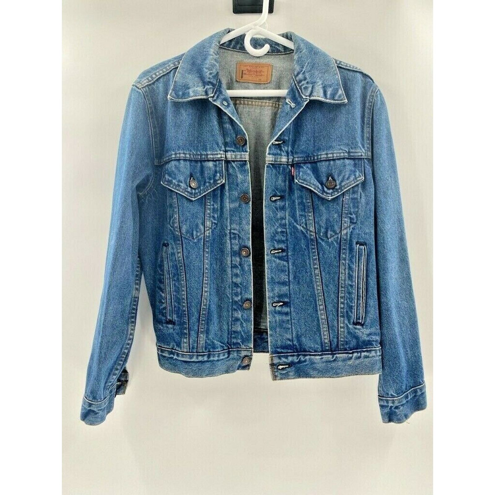 Levi's Levi's Mens 506 Denim Jacket Blue Medium Wash Vintage M 40 Size US M / EU 48-50 / 2 - 3 Thumbnail