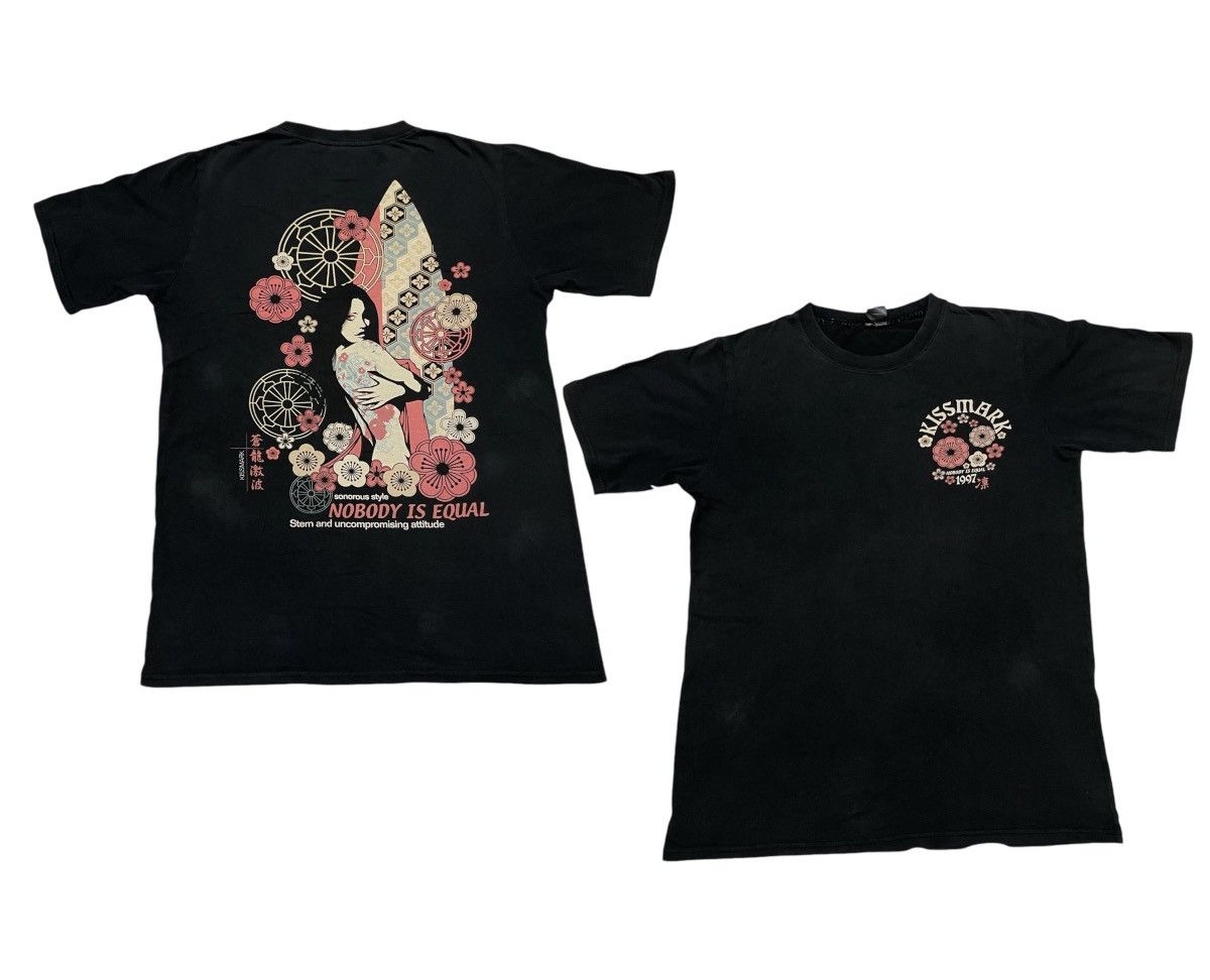 If Six Was Nine 2000s HYSTERIC GLAMOUR INSPIRED BRAND KISSMARK TATTOO GIRL Size US M / EU 48-50 / 2 - 1 Thumbnail