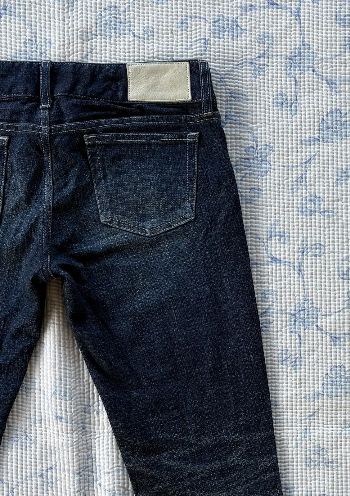 SLY Japanese SLY Glamour Guarented Streetwear Flared Denim Size US 31 - 11 Thumbnail