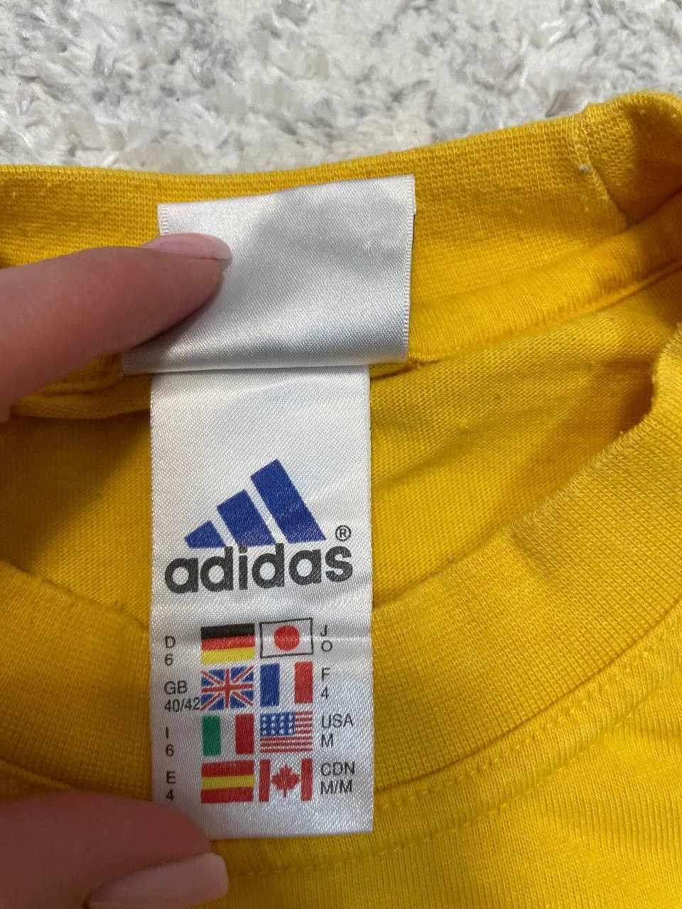 Adidas Adidas Rare-Vintage shirt Jersey, Sz-М Size US M / EU 48-50 / 2 - 10 Thumbnail