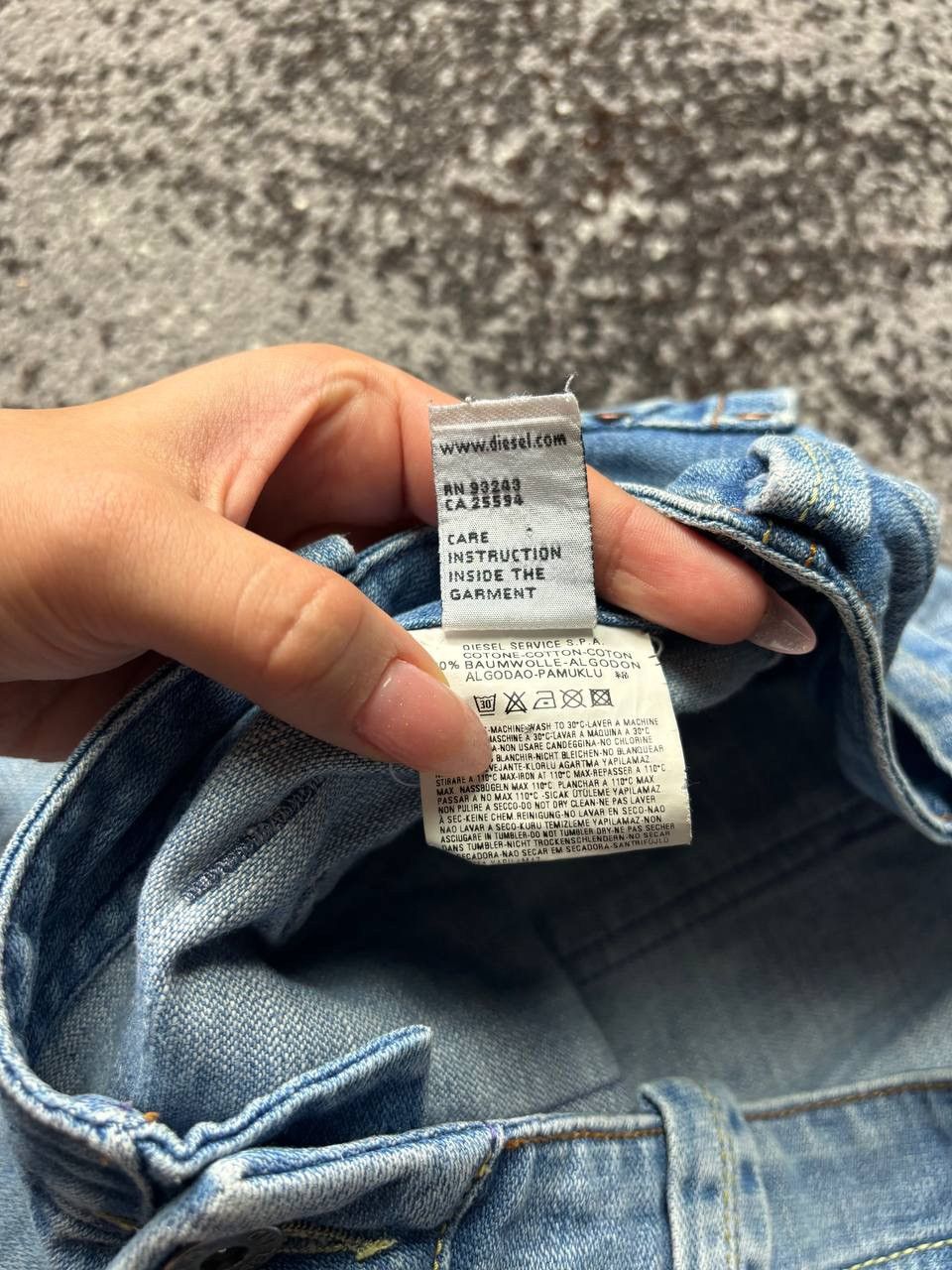 Diesel × Japanese Brand × Vintage Vintage Y2K Diesel Baggy Avantgarde Denim 90s Pants Size US 32 / EU 48 - 8 Thumbnail