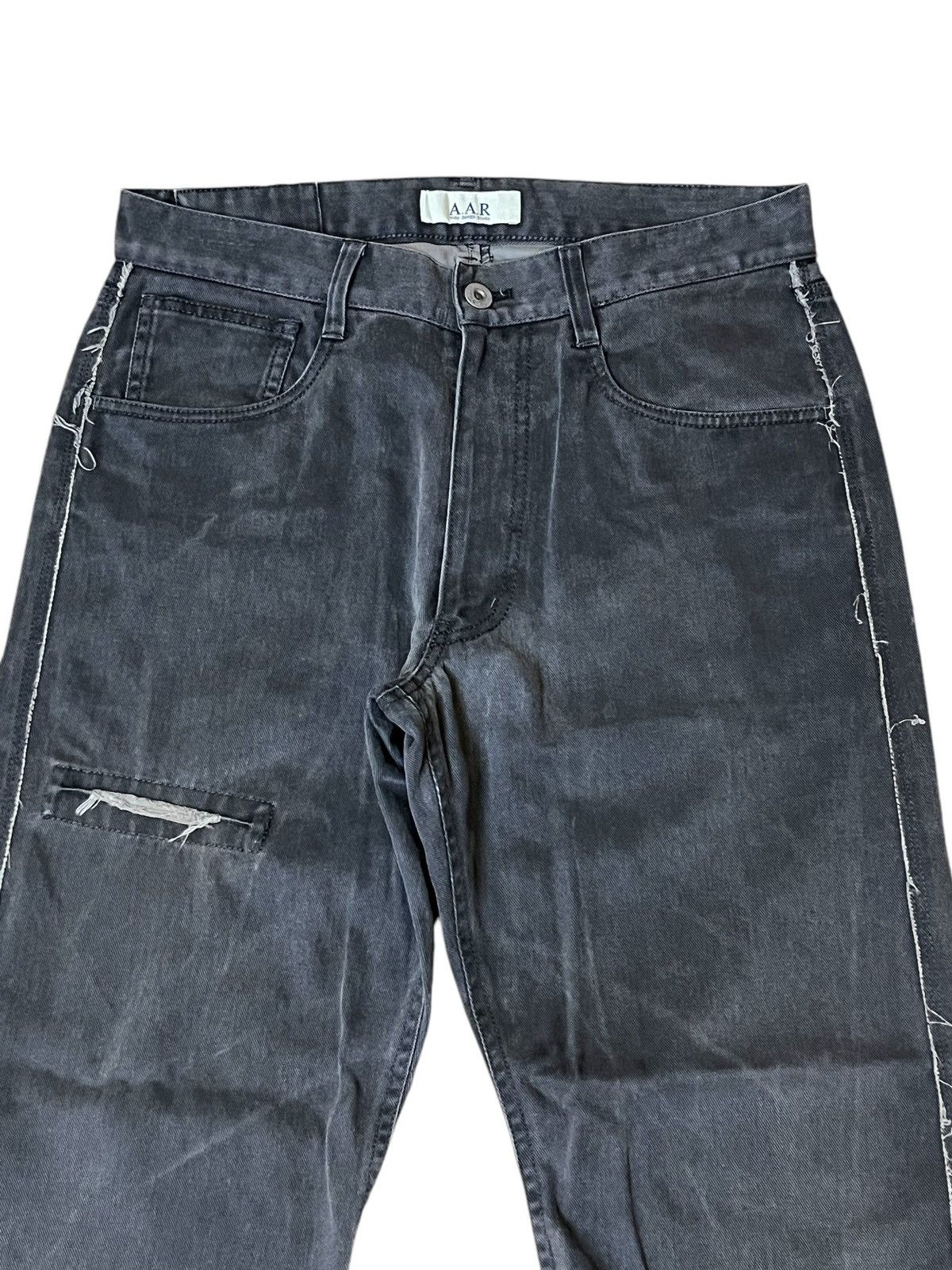 Yohji Yamamoto VINTAGE A.A.R YOHJI YAMAMOTO DESIGN STUDIO JEANS Size US 30 / EU 46 - 3 Thumbnail