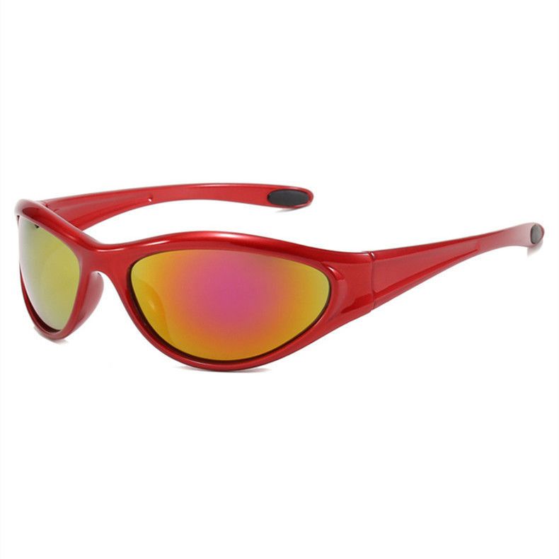 Electric Visual Hip-hop Street ins style custom avant-garde sunglasses Size ONE SIZE - 3 Thumbnail