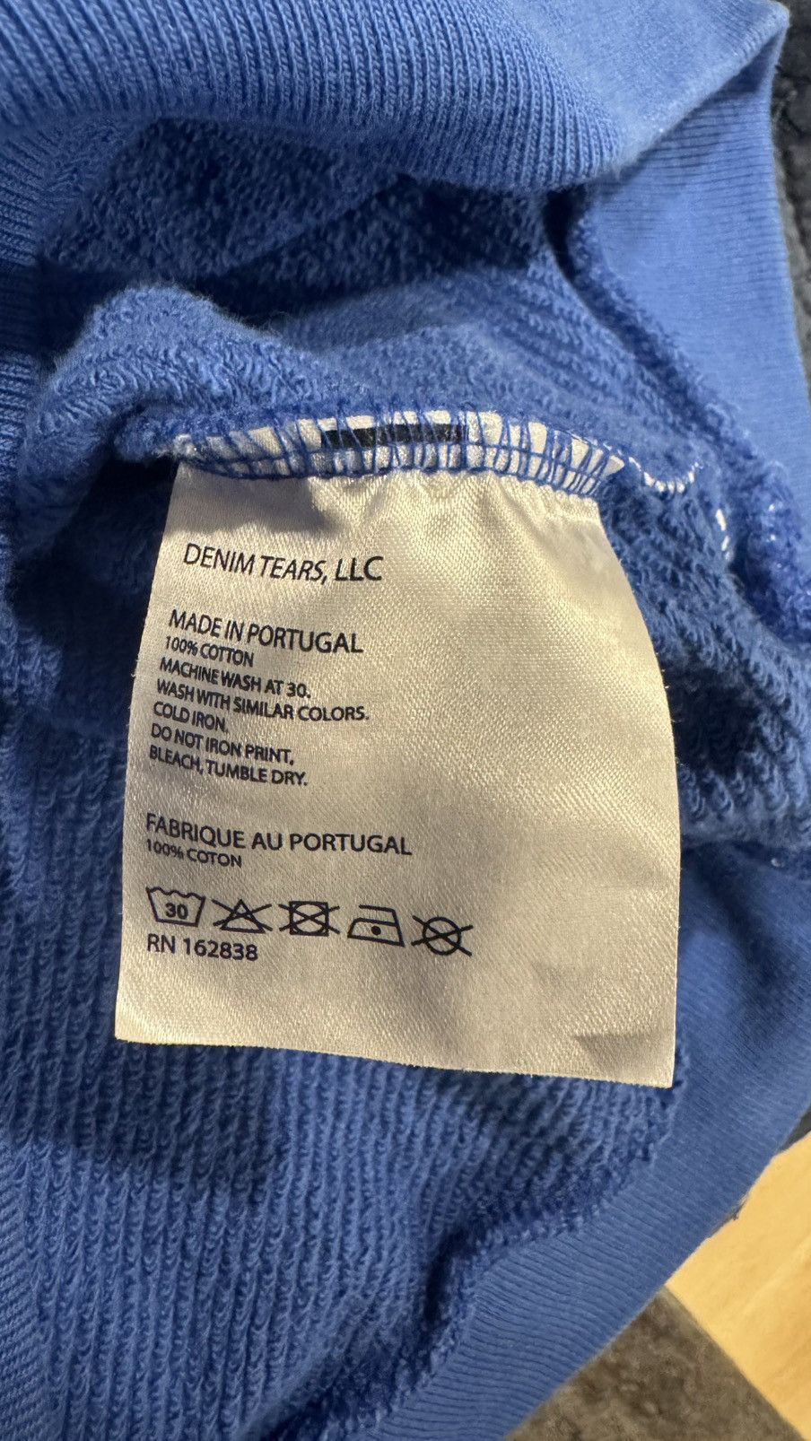 DENIM TEARS Denim Tears Cotton Wraith Sweatshirt Size US S / EU 44-46 / 1 - 4 Thumbnail