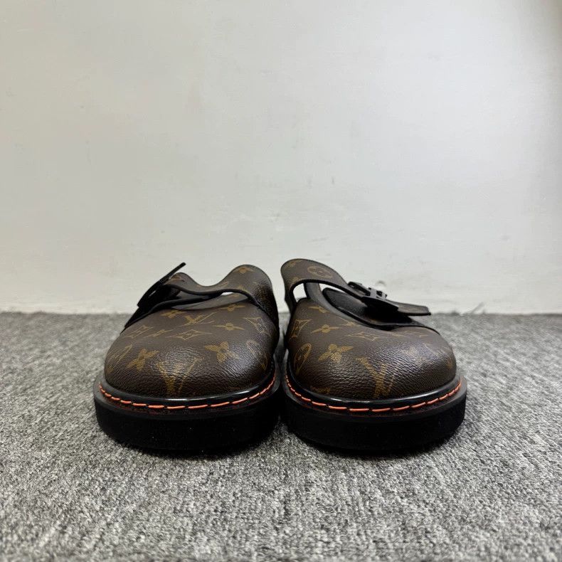 Louis Vuitton Louis Vuitton Brown presbyopic slipper Size US 4.5 / IT 34.5 - 2 Thumbnail