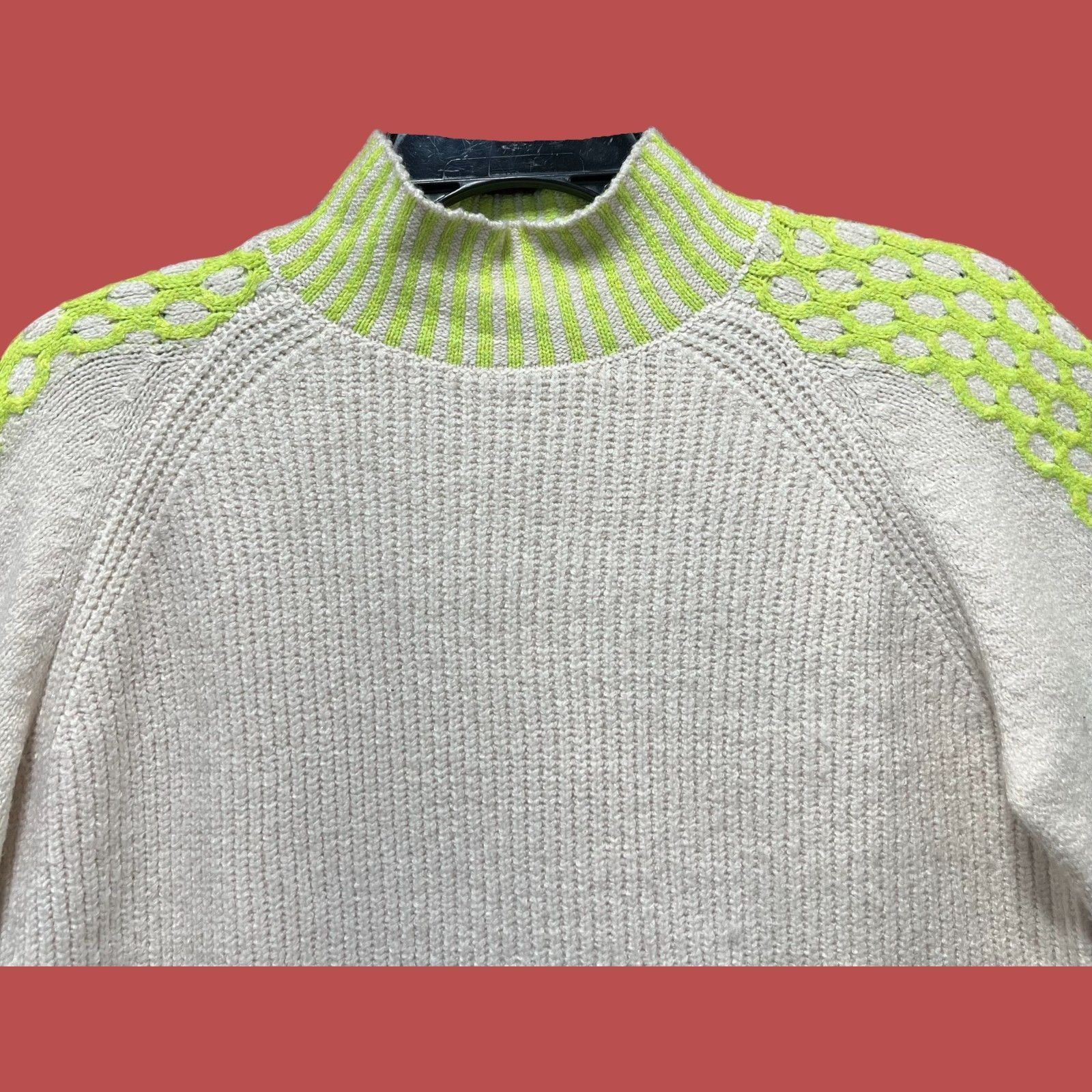 Other Wild Fable - Women's Mock Turtleneck Boxy Pullover Sweater - Size XS / US 0-2 / IT 36-38 - 12 Thumbnail