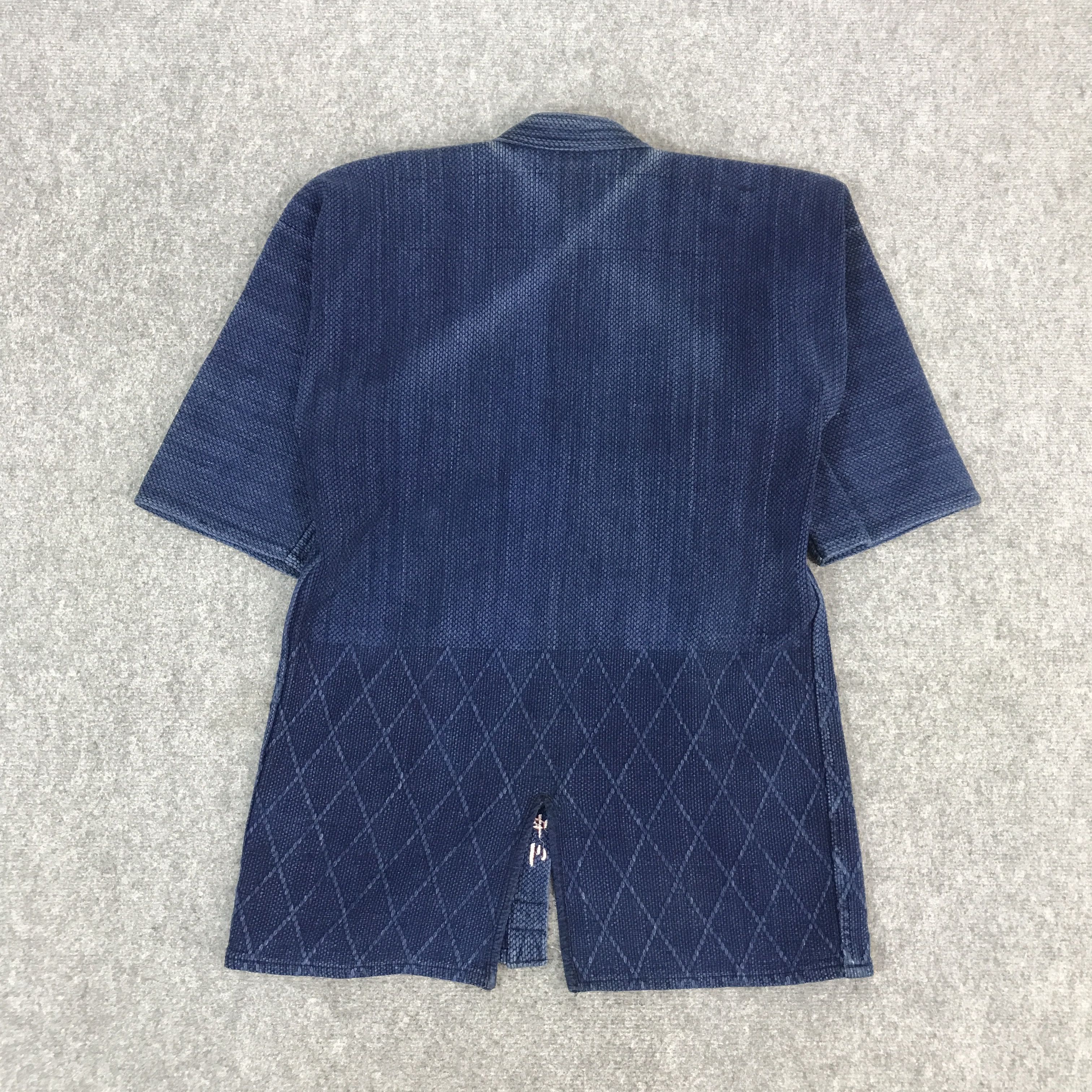 Japanese Brand KIMONO BLUE INDIGO CARDIGAN JAPAN JACKET Size US L / EU 52-54 / 3 - 2 Thumbnail