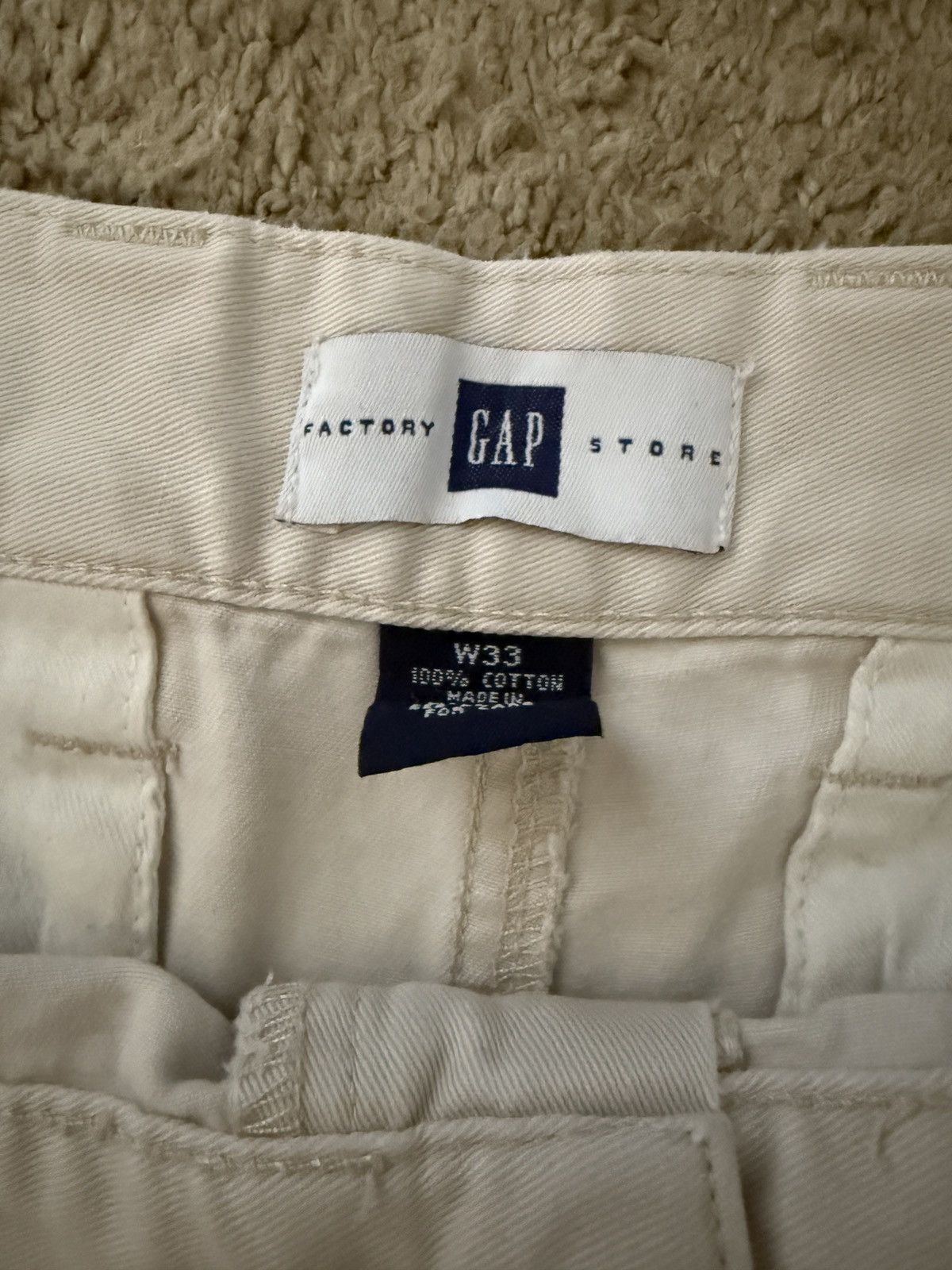 Gap × Vintage Gap Cargo Shorts Size US 33 - 3 Thumbnail