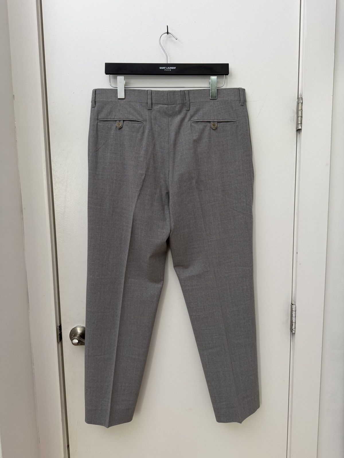 Helmut Lang 00s Gray Trousers Size US 38 / EU 54 - 3 Thumbnail