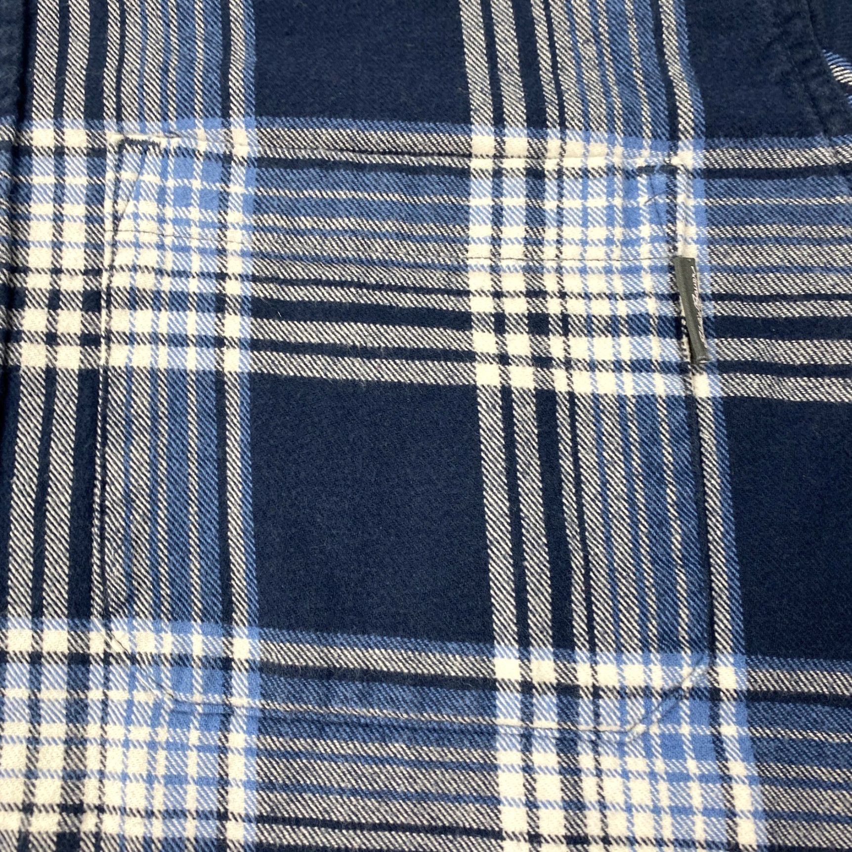 Eddie Bauer VINTAGE Eddie Bauer Flannel Shirt Mens Large Blue Plaid Long Sleeve Button-Up Size US L / EU 52-54 / 3 - 2 Thumbnail