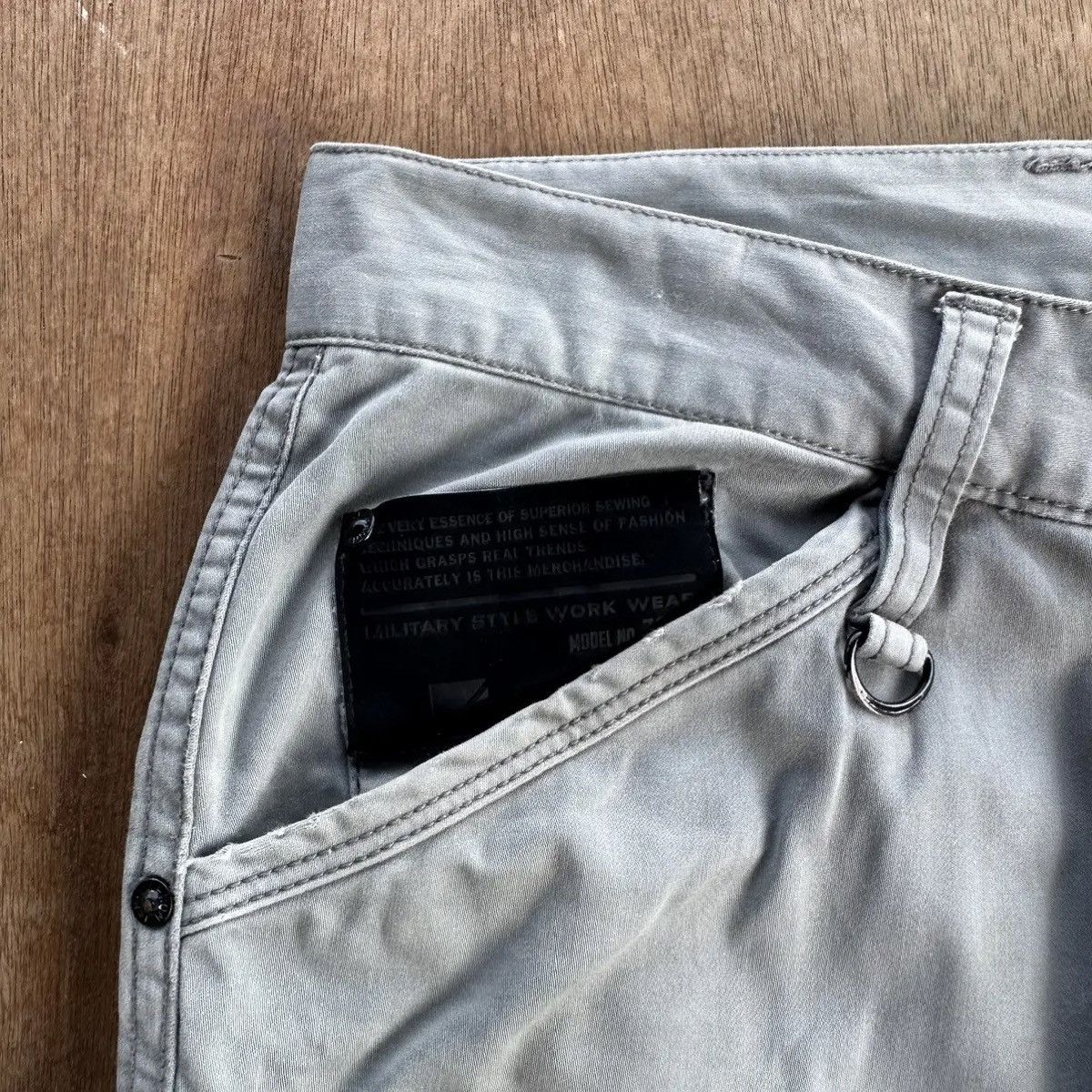 Japanese Brand STEALS💥IZ FRONTIER VINTAGE WORKWEAR DOUBLEKNEE BONDAGE PANT Size US 30 / EU 46 - 7 Thumbnail