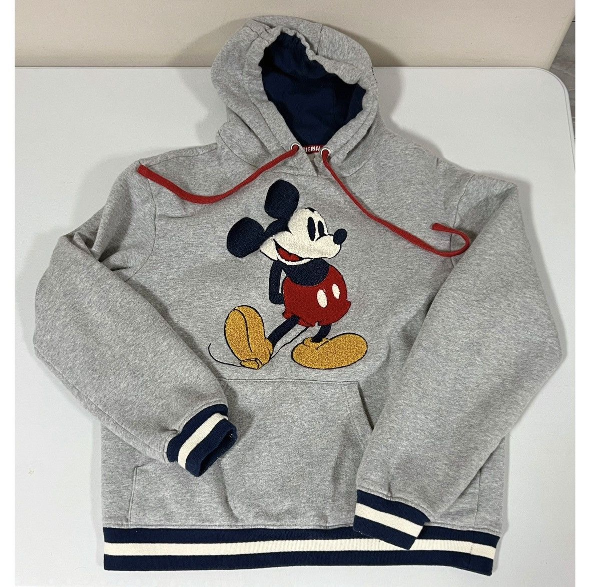 Disney Disney Gray Mickey Mouse Pullover Sweatshirt Hoodie XS ♥️🩶✨ Size US XS / EU 42 / 0 - 2 Thumbnail