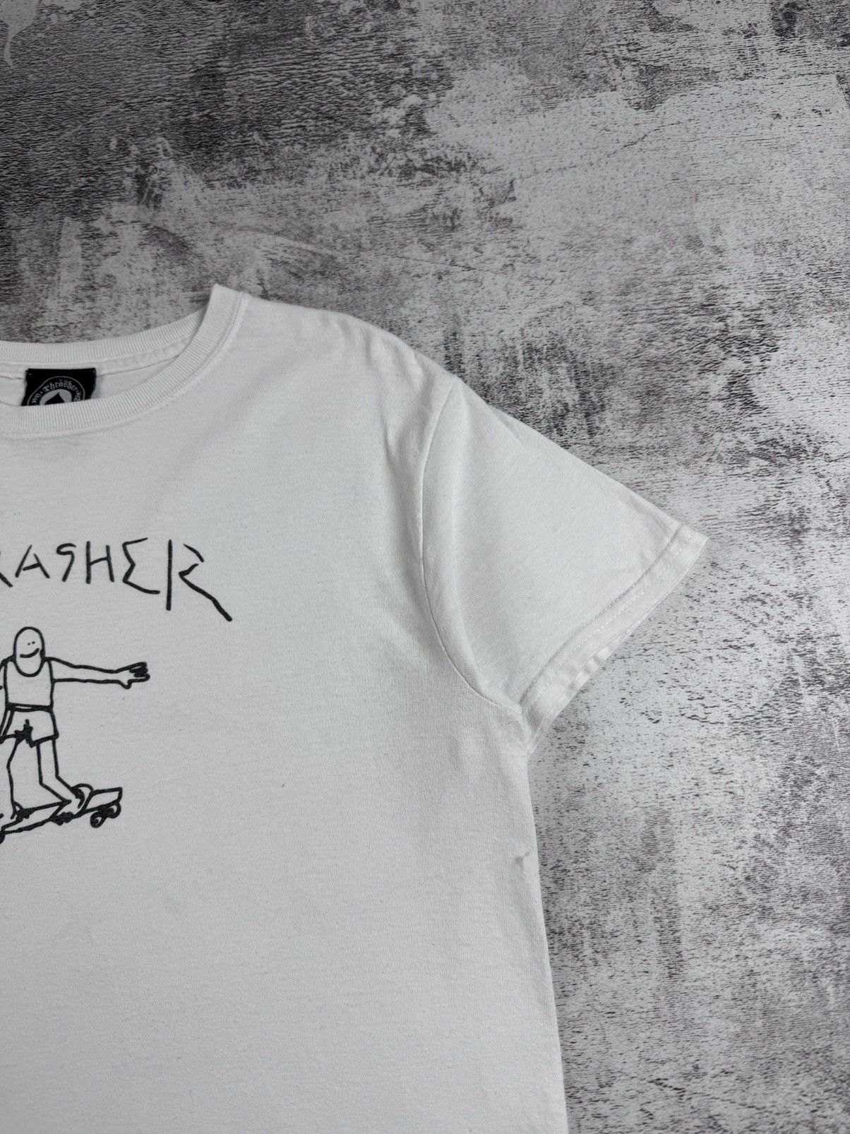 Thrasher Thrasher Skateboarding Gonz Rap Y2K Baggy Relaxed T Shirt Tee Size US S / EU 44-46 / 1 - 9 Thumbnail