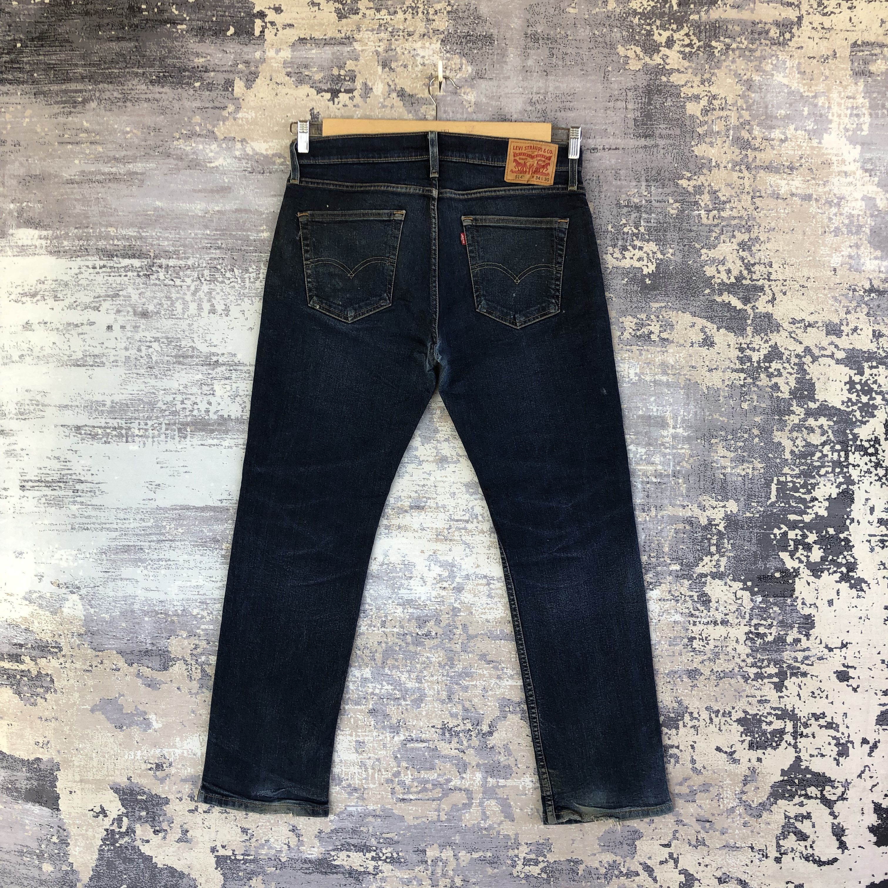 Levi's Distressed Levis 514 Jeans Ripped Levi's Faded Wash Denim Size US 34 / EU 50 - 2 Thumbnail