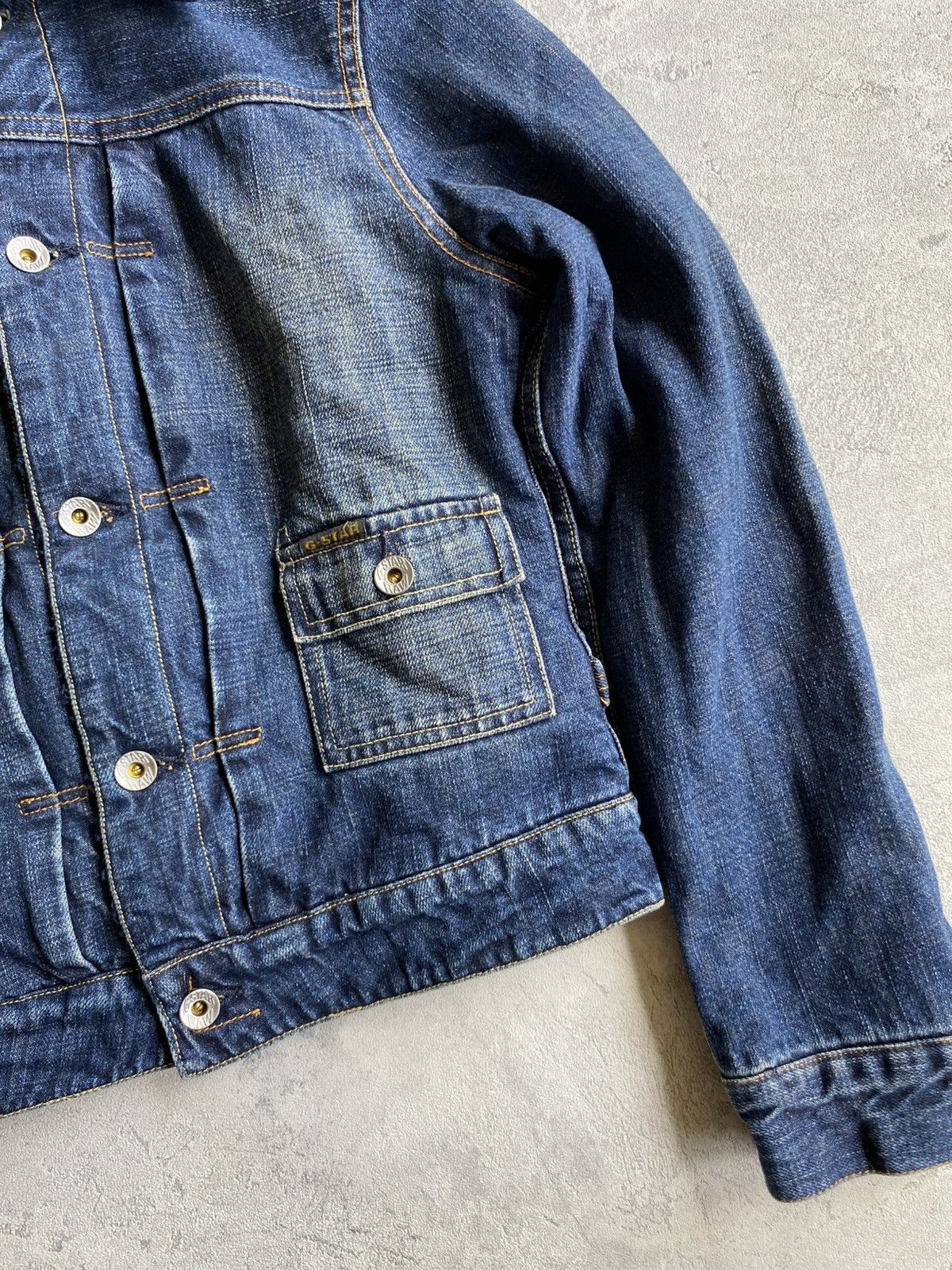 G-Star G Star Raw Denim Jacket Size XS / US 0-2 / IT 36-38 - 3 Thumbnail