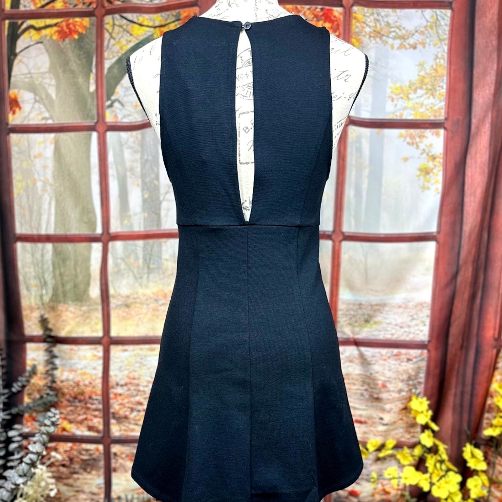 Free People Free People Elizabeth Criss Cross Mini Dress Black Size XS Size XS / US 0-2 / IT 36-38 - 14 Thumbnail