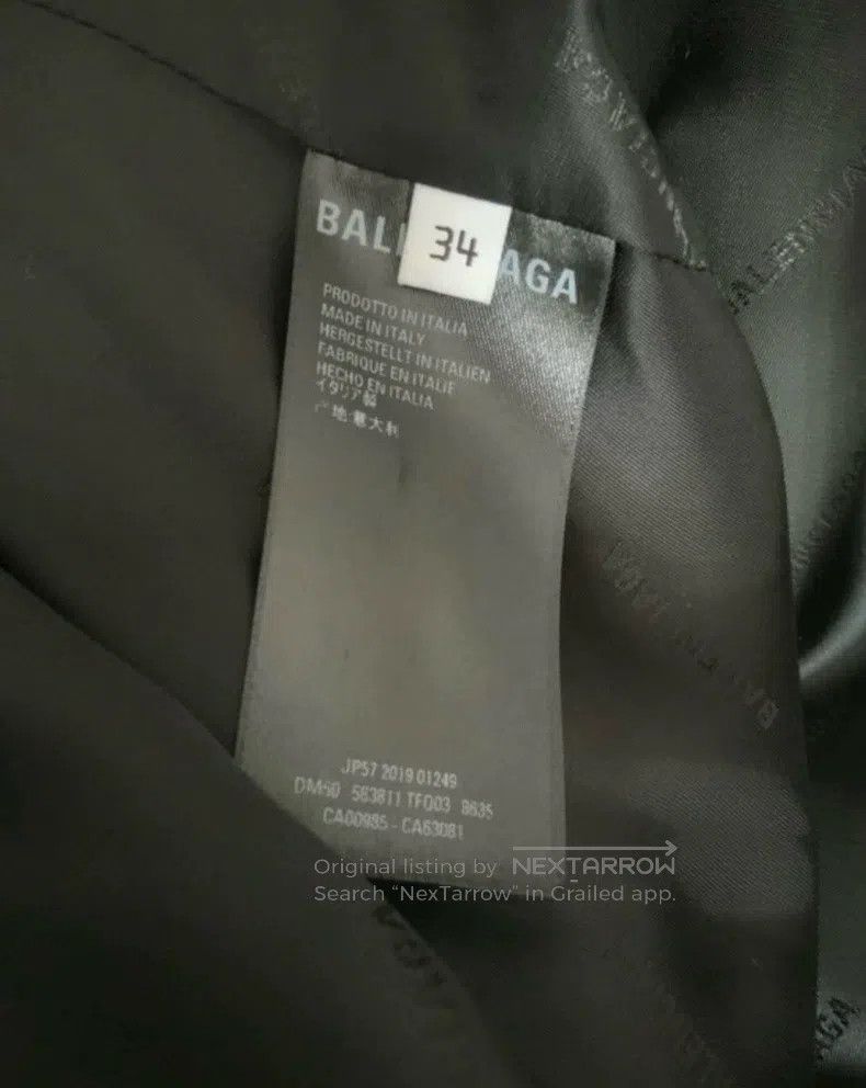 Balenciaga Balenciaga Dark green Teddy wrap-style coat Size XXS / US 00 / IT 34 - 6 Thumbnail