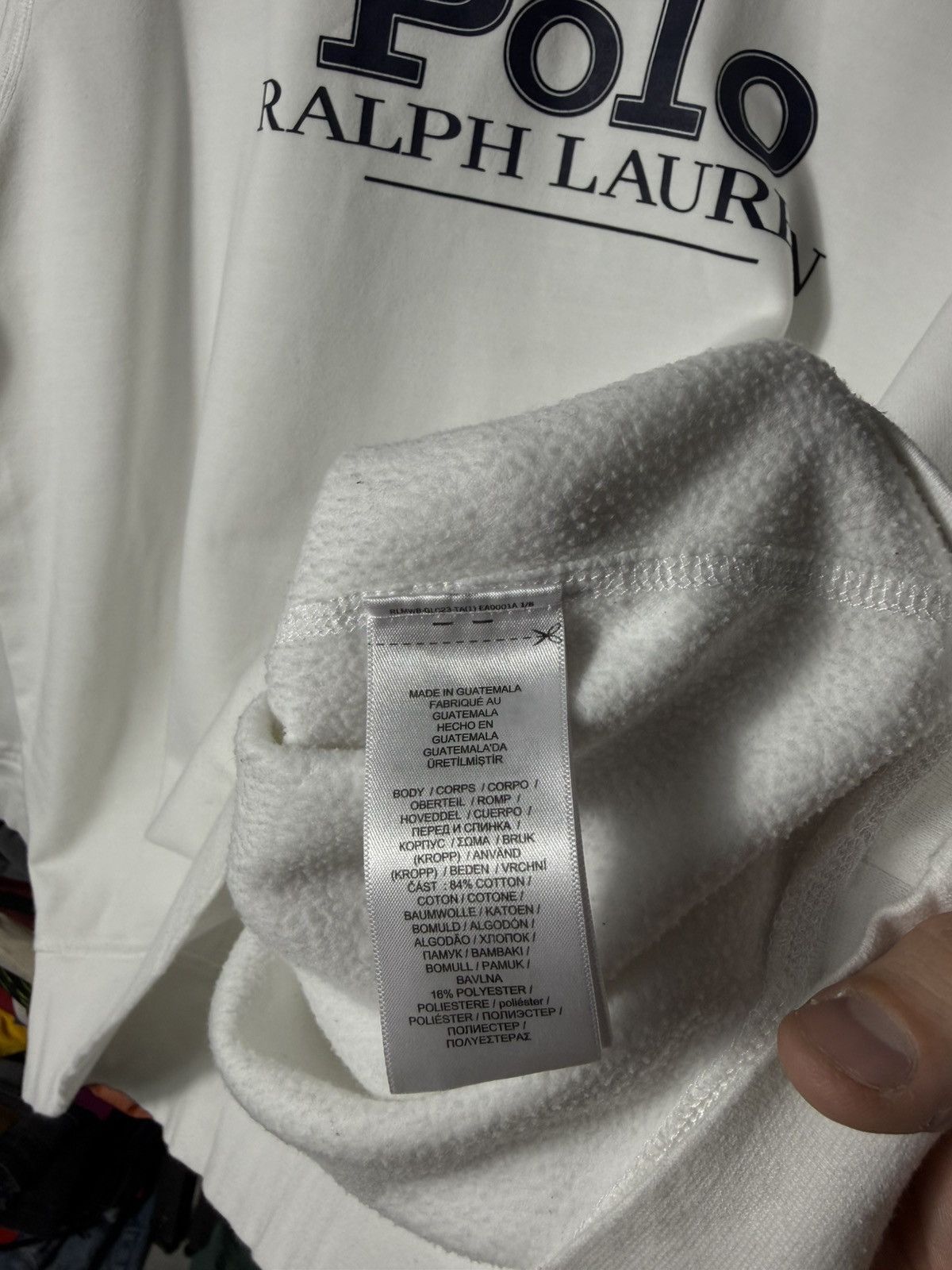 Polo Ralph Lauren Polo Ralph Lauren Sweatshirt Big Logo Crewneck Vintage Style Size US XXL / EU 58 / 5 - 8 Thumbnail