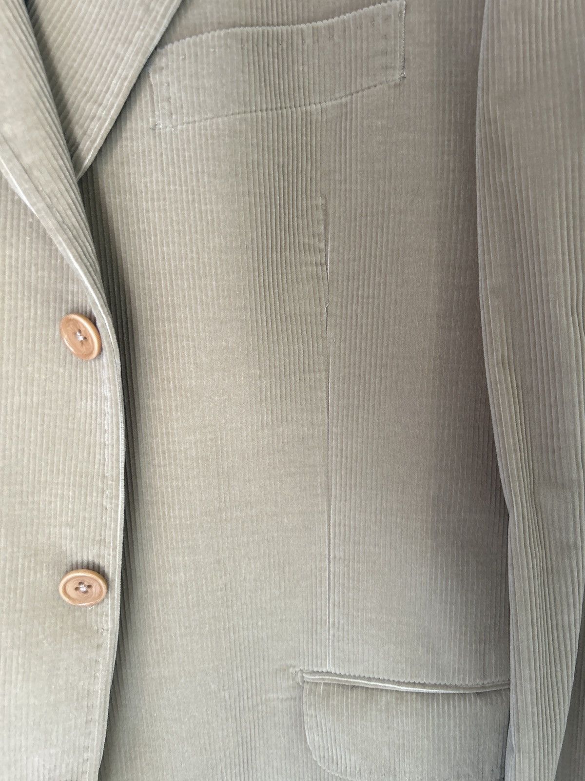 Tombolini Tombolini Made in Italy Corduroy Suit Size 44R - 3 Thumbnail