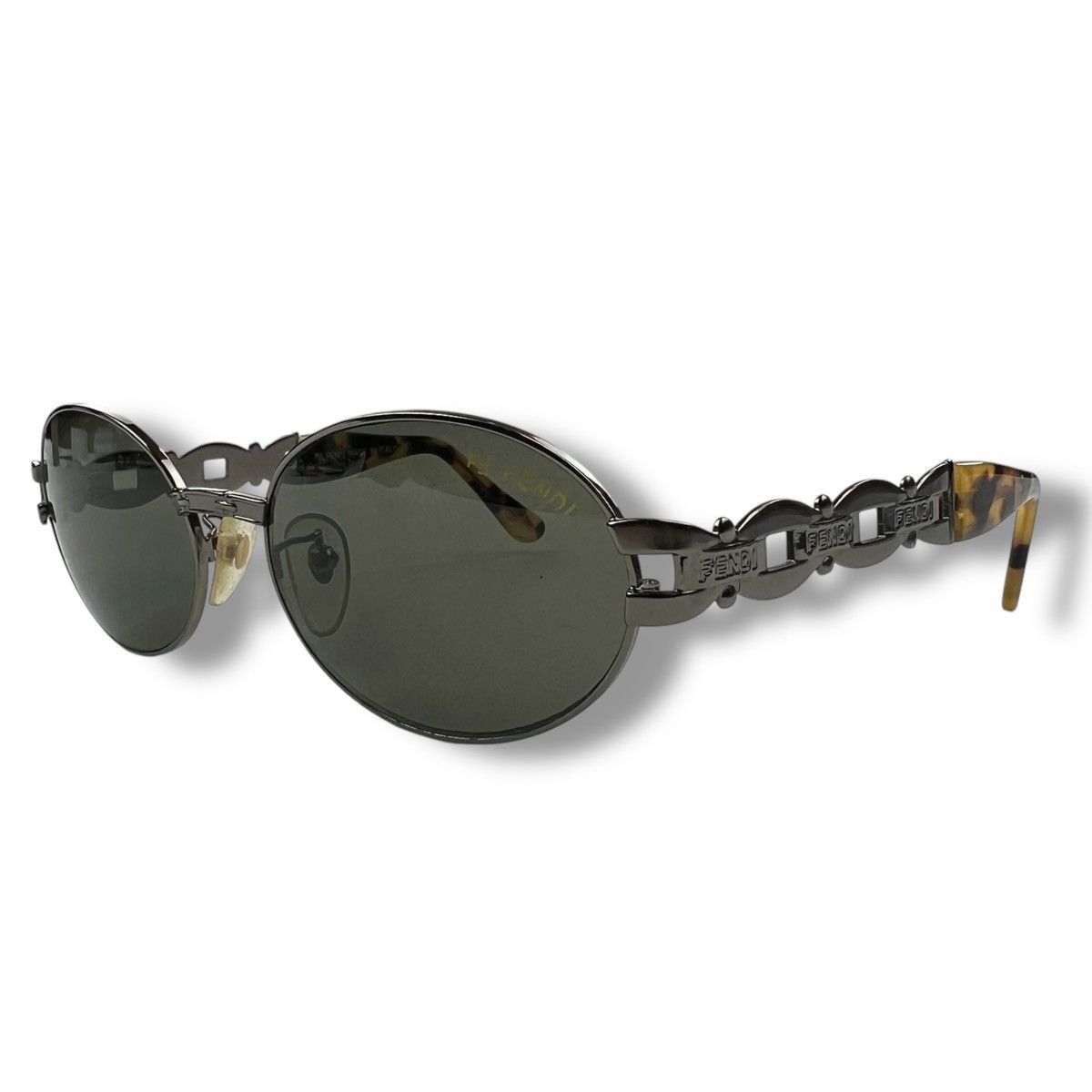 Fendi Fendi TZ97040 Tortoise Shell Sunglasses Size ONE SIZE - 1 Thumbnail