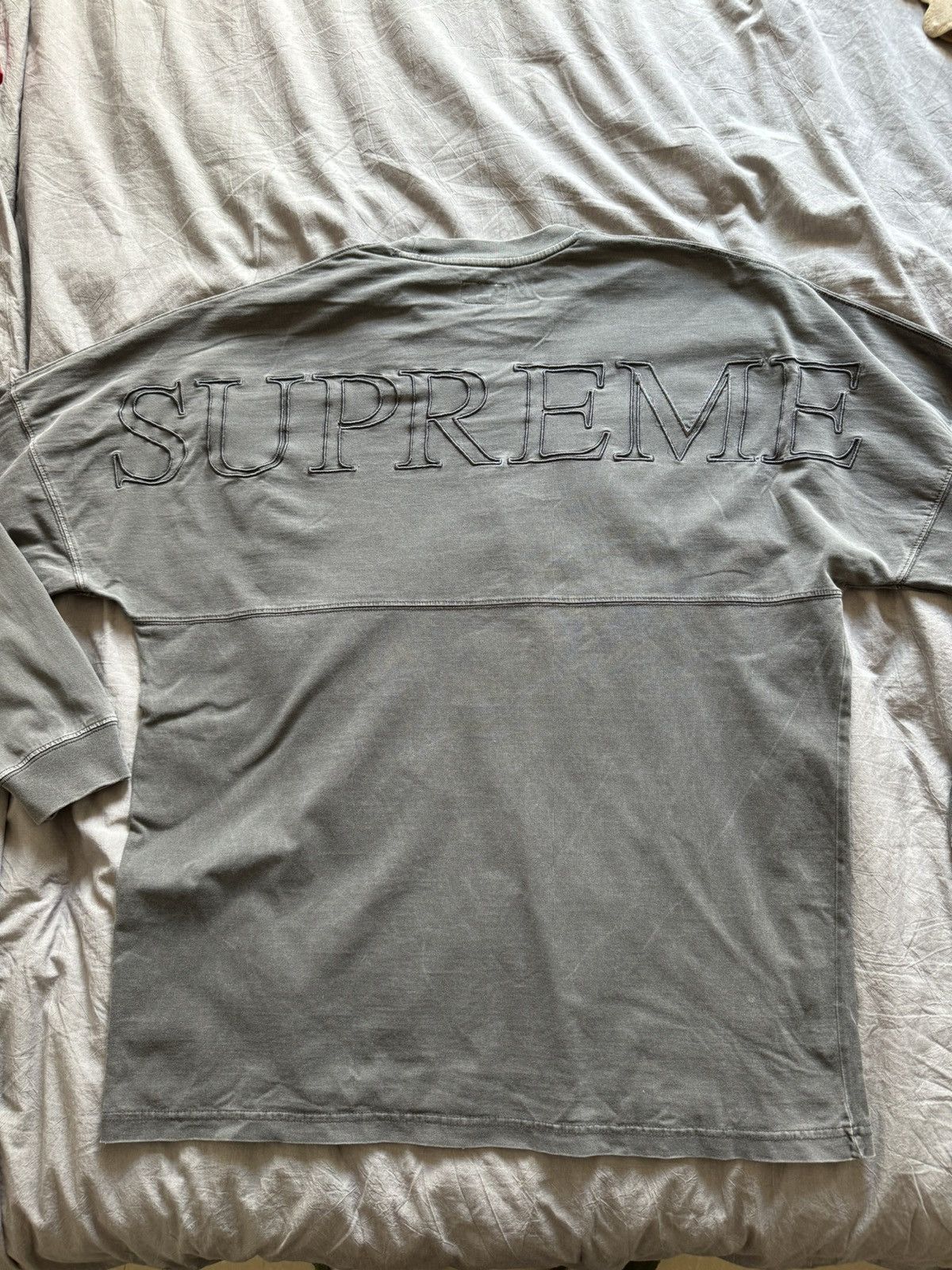 Supreme Supreme Overdyed Long Sleeve Shirt SS20 Relaxed Fit Size US L / EU 52-54 / 3 - 4 Thumbnail