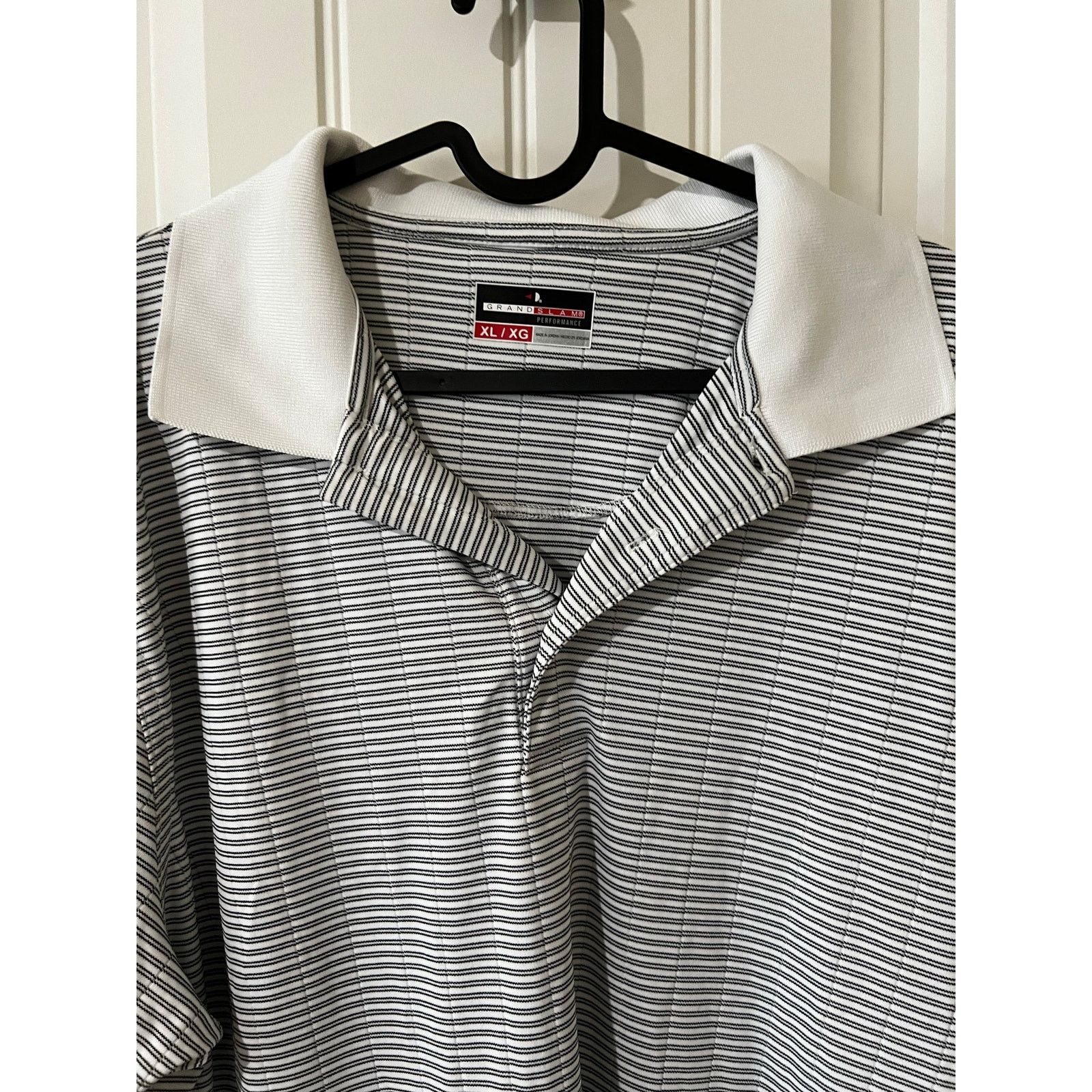 Grand Slam Grand Slam Performance Short Sleeve Striped Golf Polo Shirt Size US XL / EU 56 / 4 - 6 Thumbnail