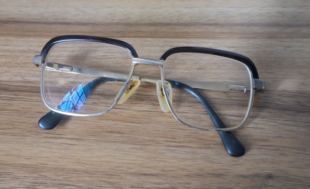 Japanese Brand Charmant CH-1145 Titanium Browline Glasses Size ONE SIZE - 1 Thumbnail