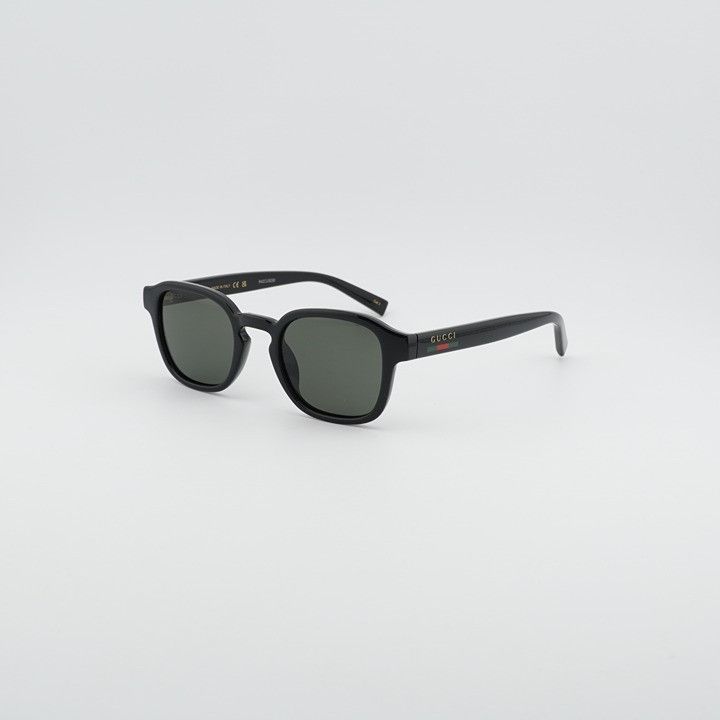 Gucci Gucci GG2106S 001 Men Sunglasses Black Square Frame Size ONE SIZE - 1 Thumbnail