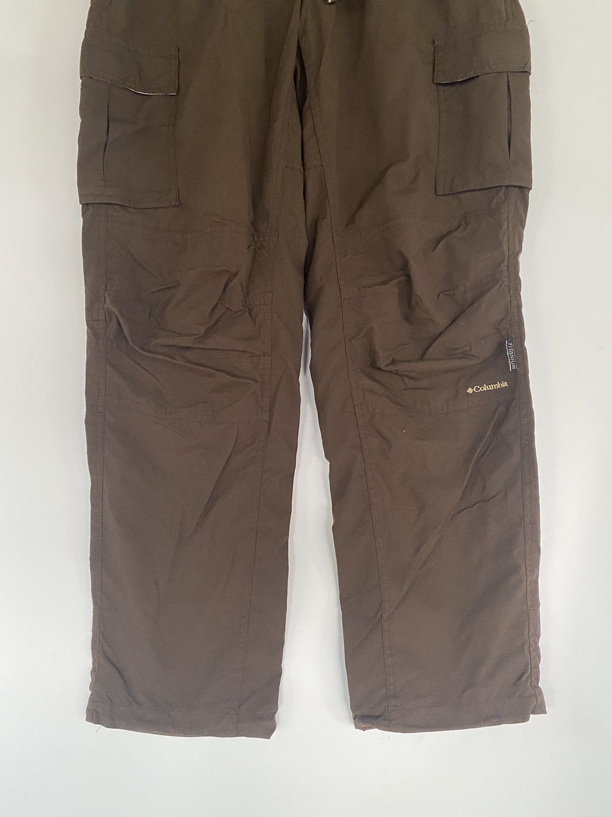 Columbia Columbia Titanium Active Wear Pants Brown Lightweight Cargo Size US 30 / EU 46 - 4 Thumbnail