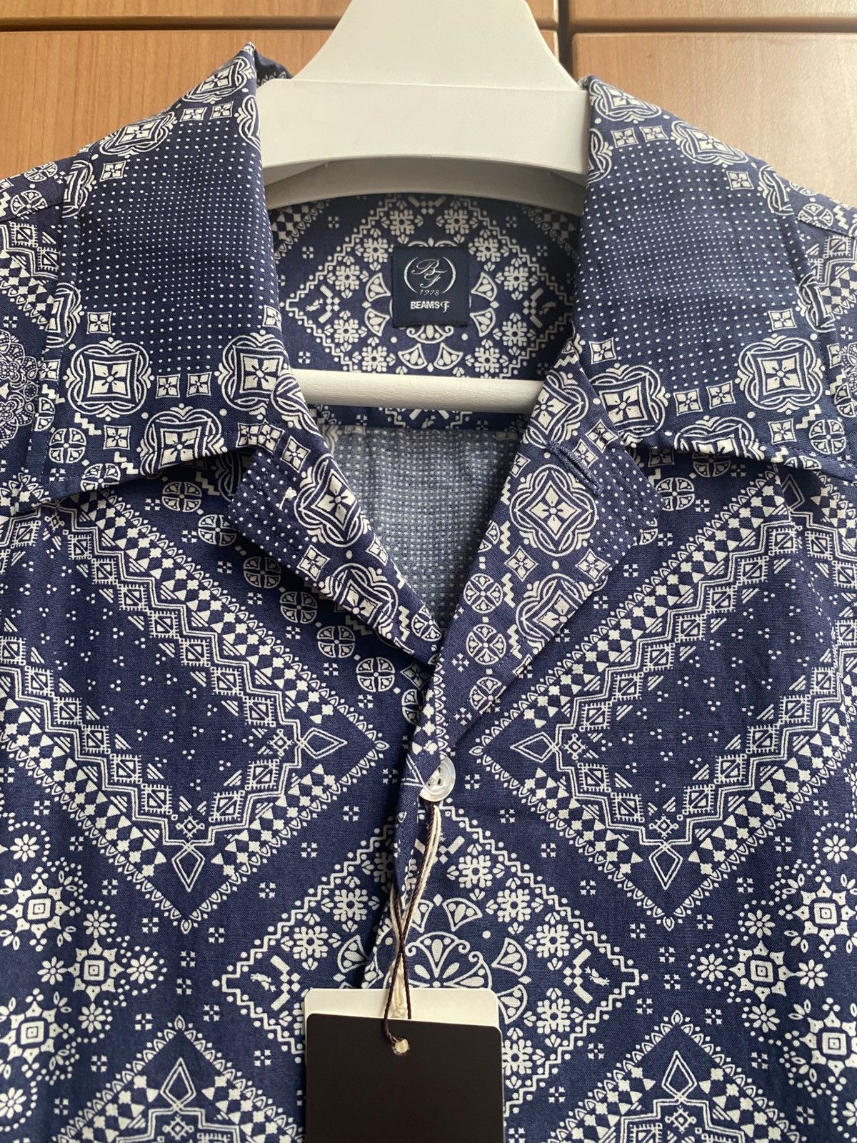 Beams Japan Beams Bandana Camp Shirts Size XS Loose Fit Size US XS / EU 42 / 0 - 4 Thumbnail