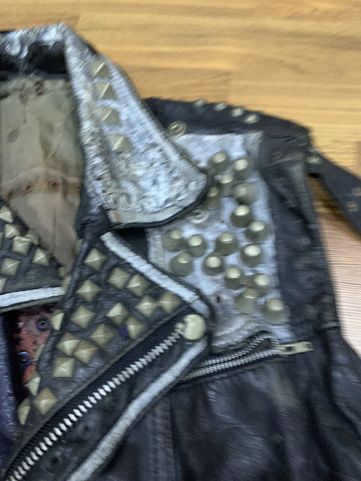 Seditionaries × Vintage VINTAGE STUDDED LEATHER VEST PUNK ROCK Size US M / EU 48-50 / 2 - 9 Thumbnail