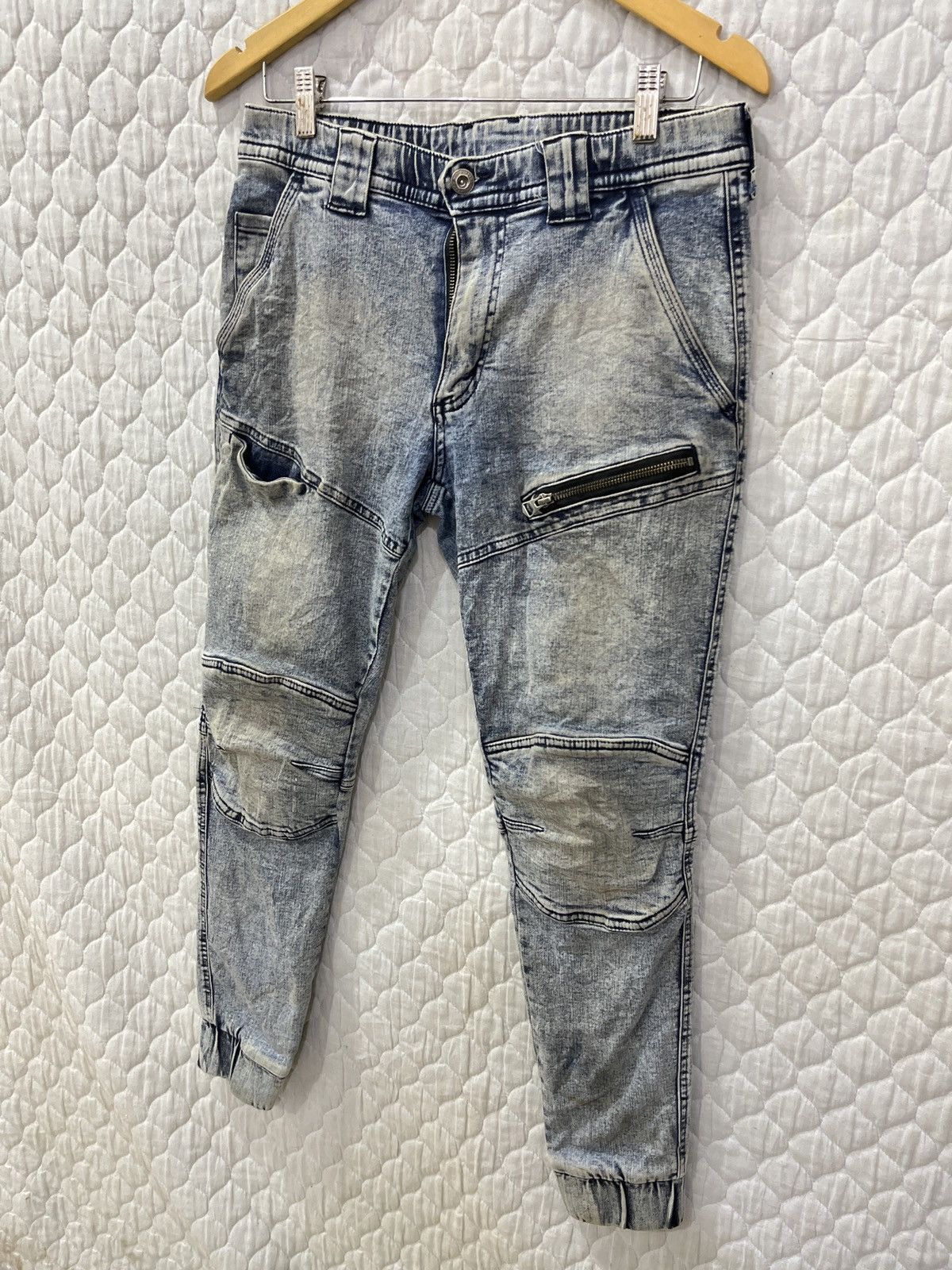 Hypebeast × Japanese Brand 🔥🔥🔥HYPE FIELDCORE ELASTIC BIKER PANTS Size US 32 / EU 48 - 2 Thumbnail