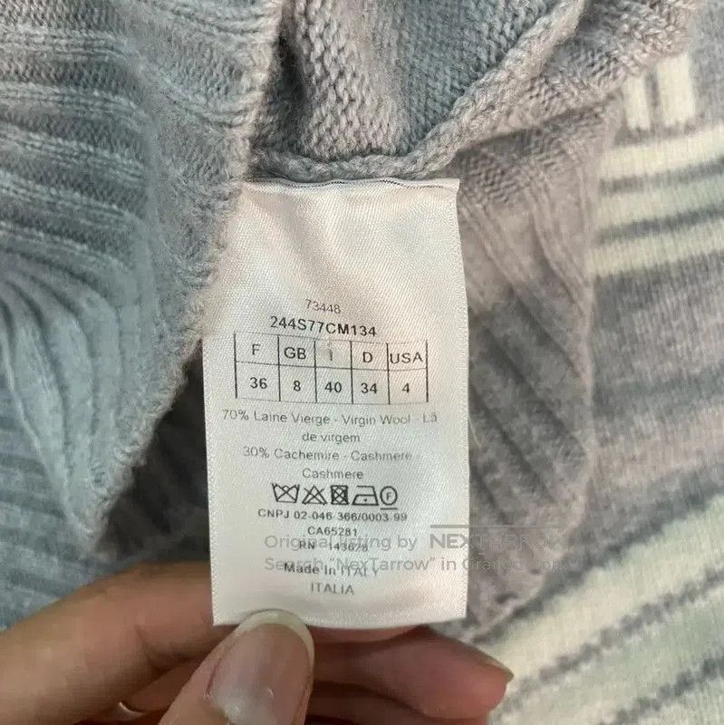Dior Dior Gray Woman's Pullover Sweater . Size S / US 4 / IT 40 - 5 Thumbnail