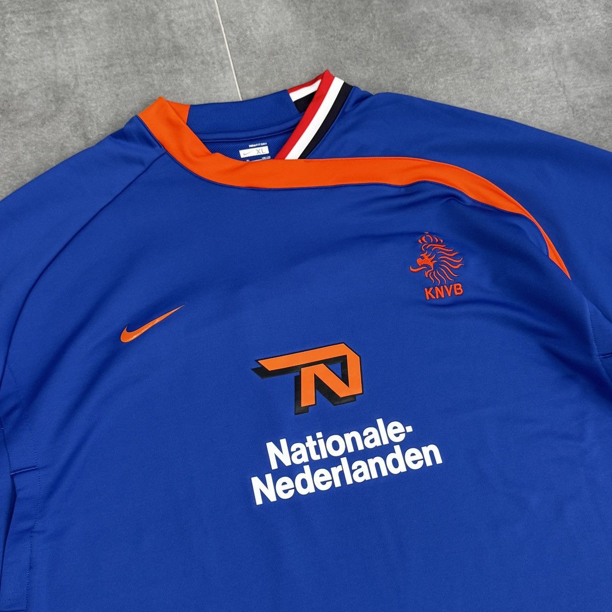 Nike Nike Holland KNVB 2006/2008 Training Soccer Sweatshirt Size US L / EU 52-54 / 3 - 5 Thumbnail
