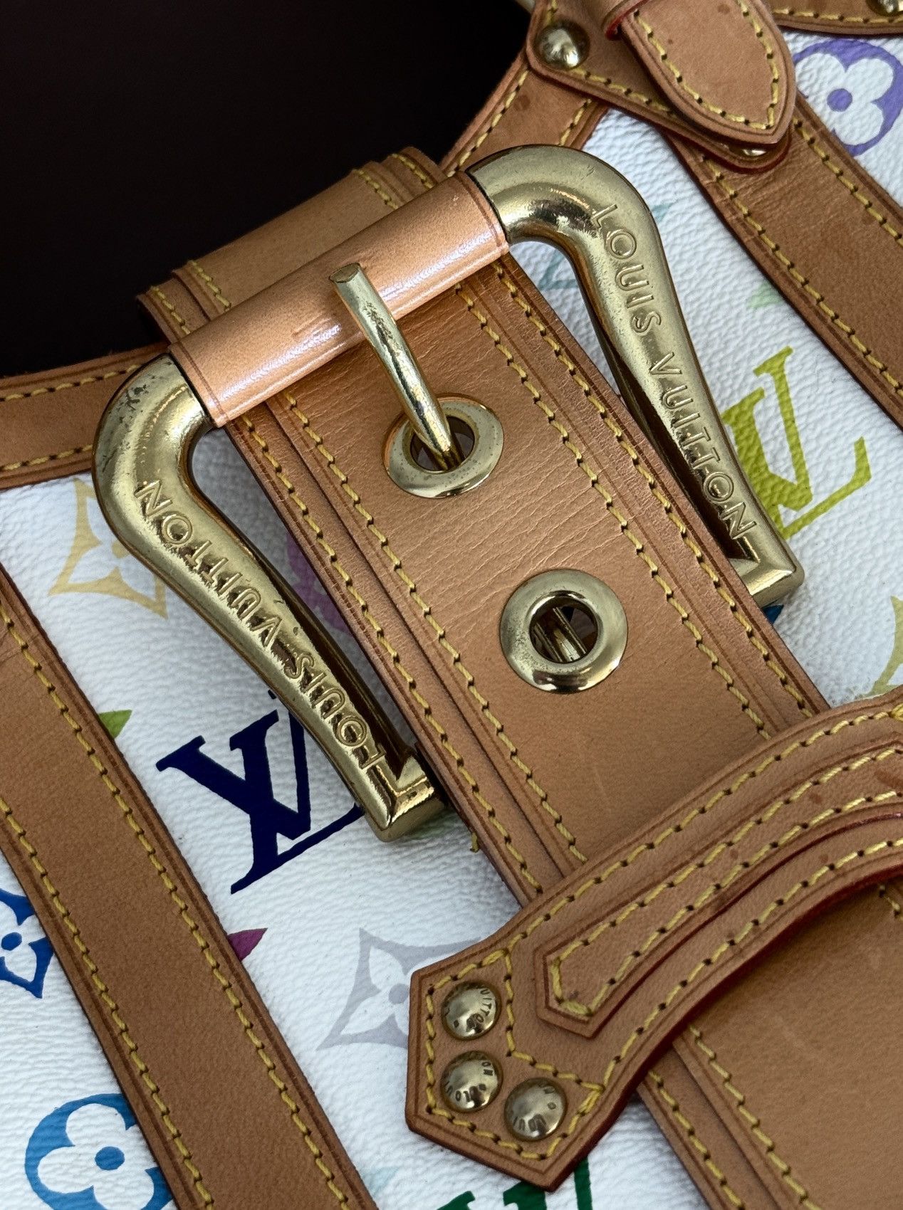 Louis Vuitton × Takashi Murakami Louis Vuitton Multicolore Theda GM by Takashi Murakami Size ONE SIZE - 11 Thumbnail