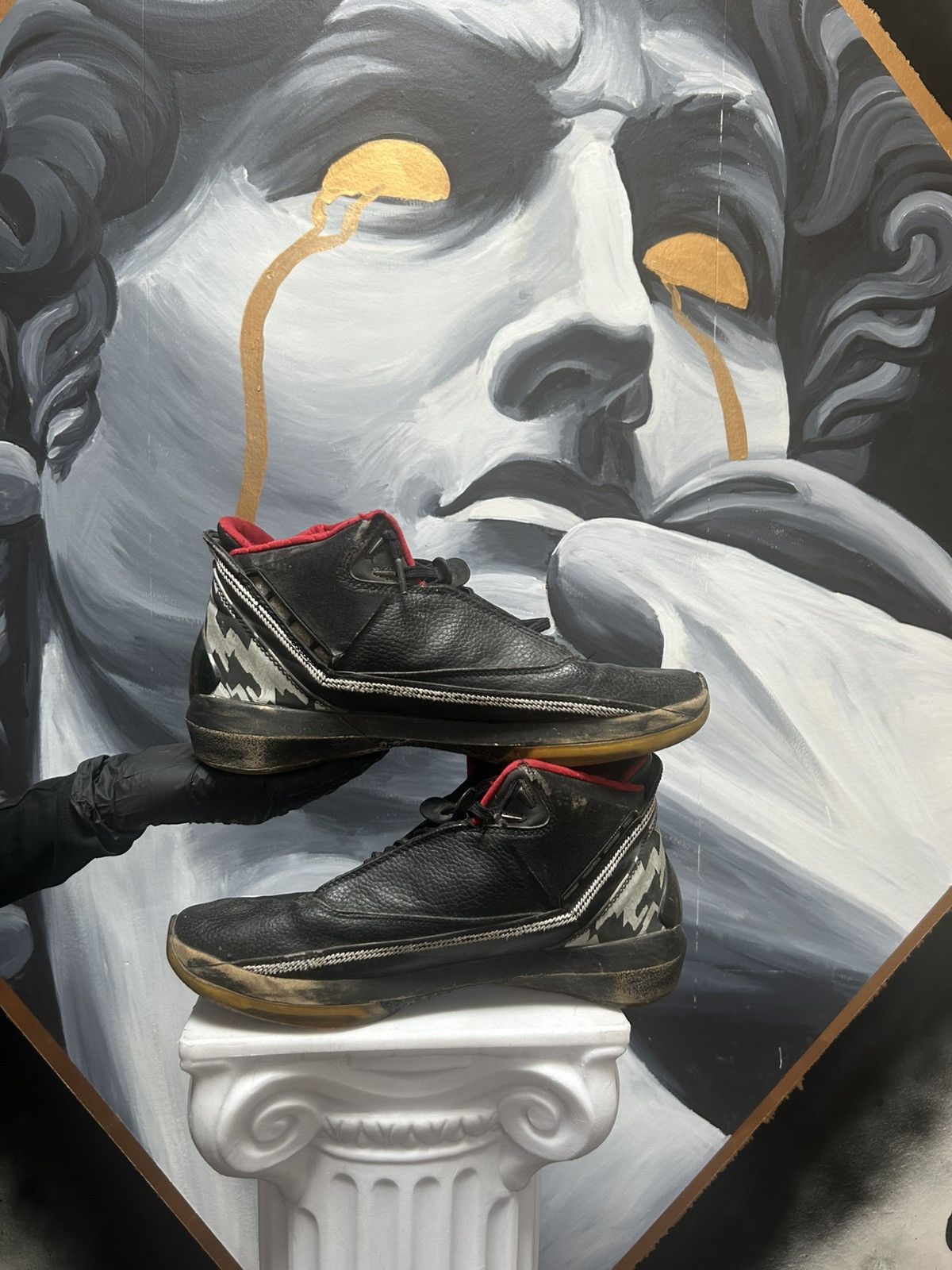 Designer high top nikes Size US 11 / EU 44 - 6 Thumbnail