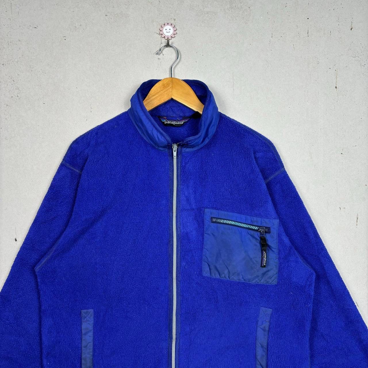 Patagonia Vintage Patagonia Synchilla Full Zip Fleece Jacket Blue M Size US M / EU 48-50 / 2 - 3 Thumbnail