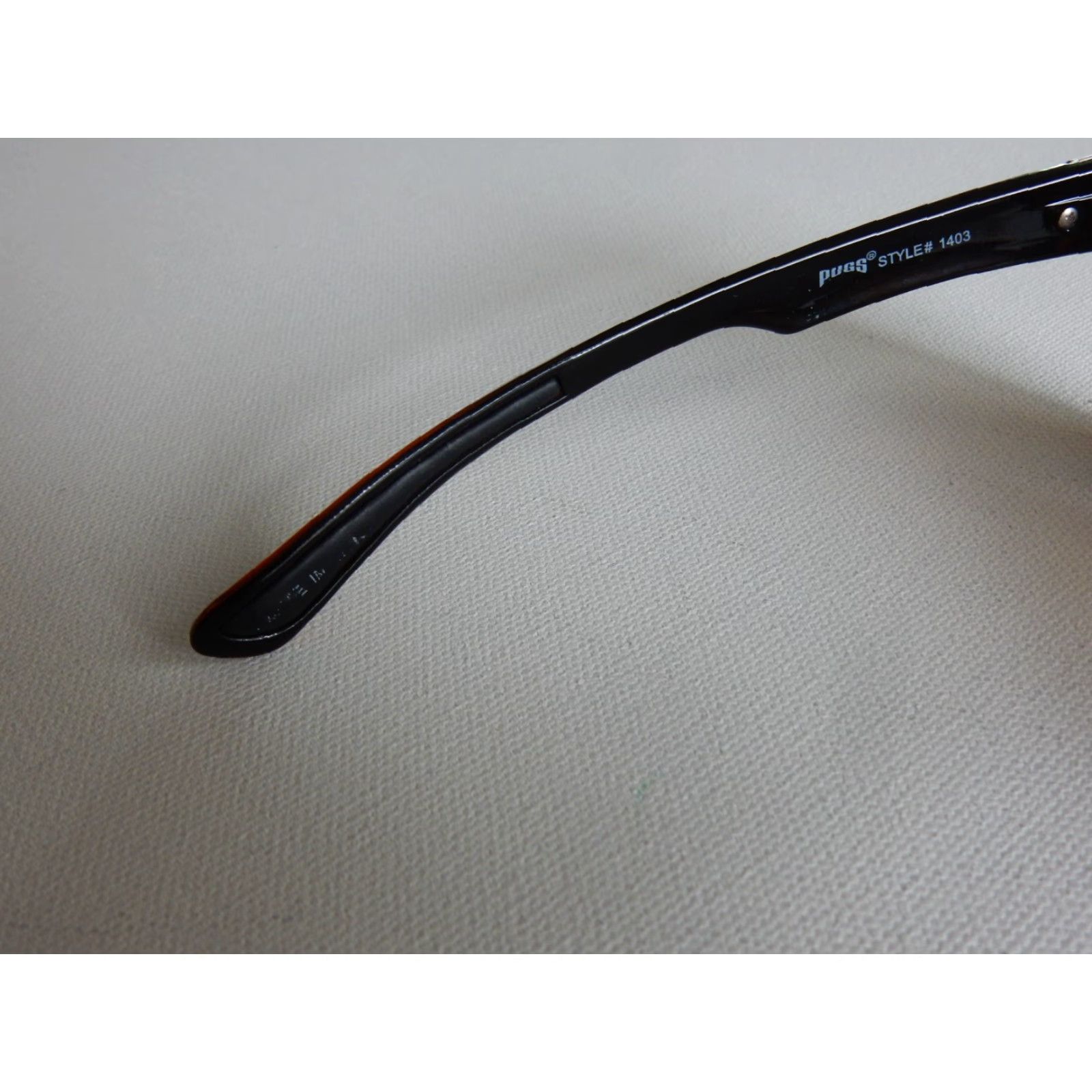 Vintage VINTAGE Pugs Sunglasses Men Black Classic Eyewear Size ONE SIZE - 4 Thumbnail
